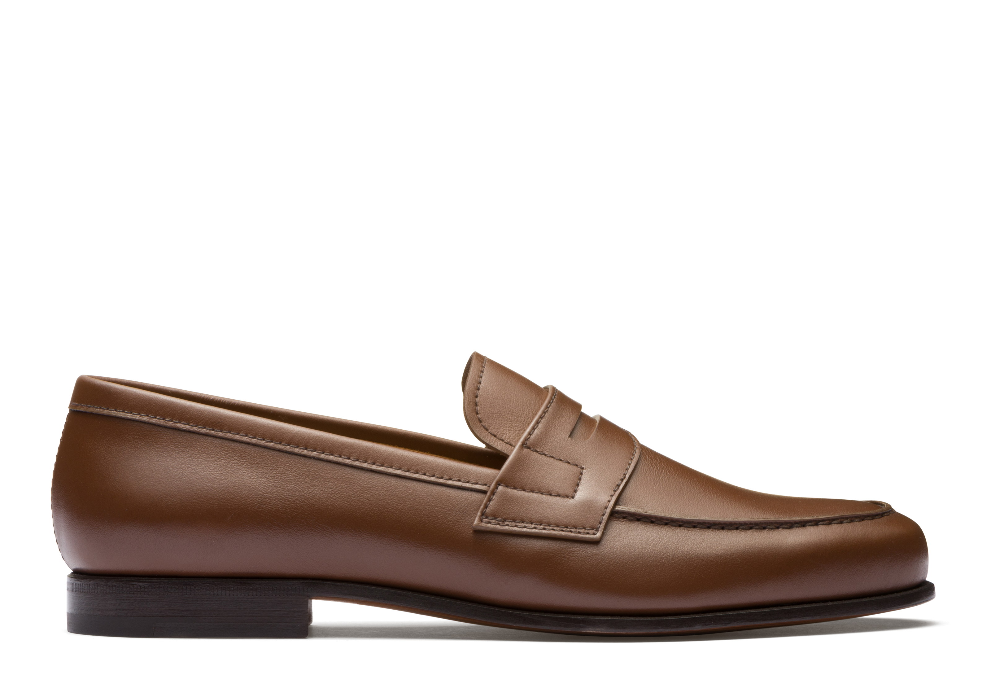 Men s Soft Calf Leather Loafer Brown Church s
