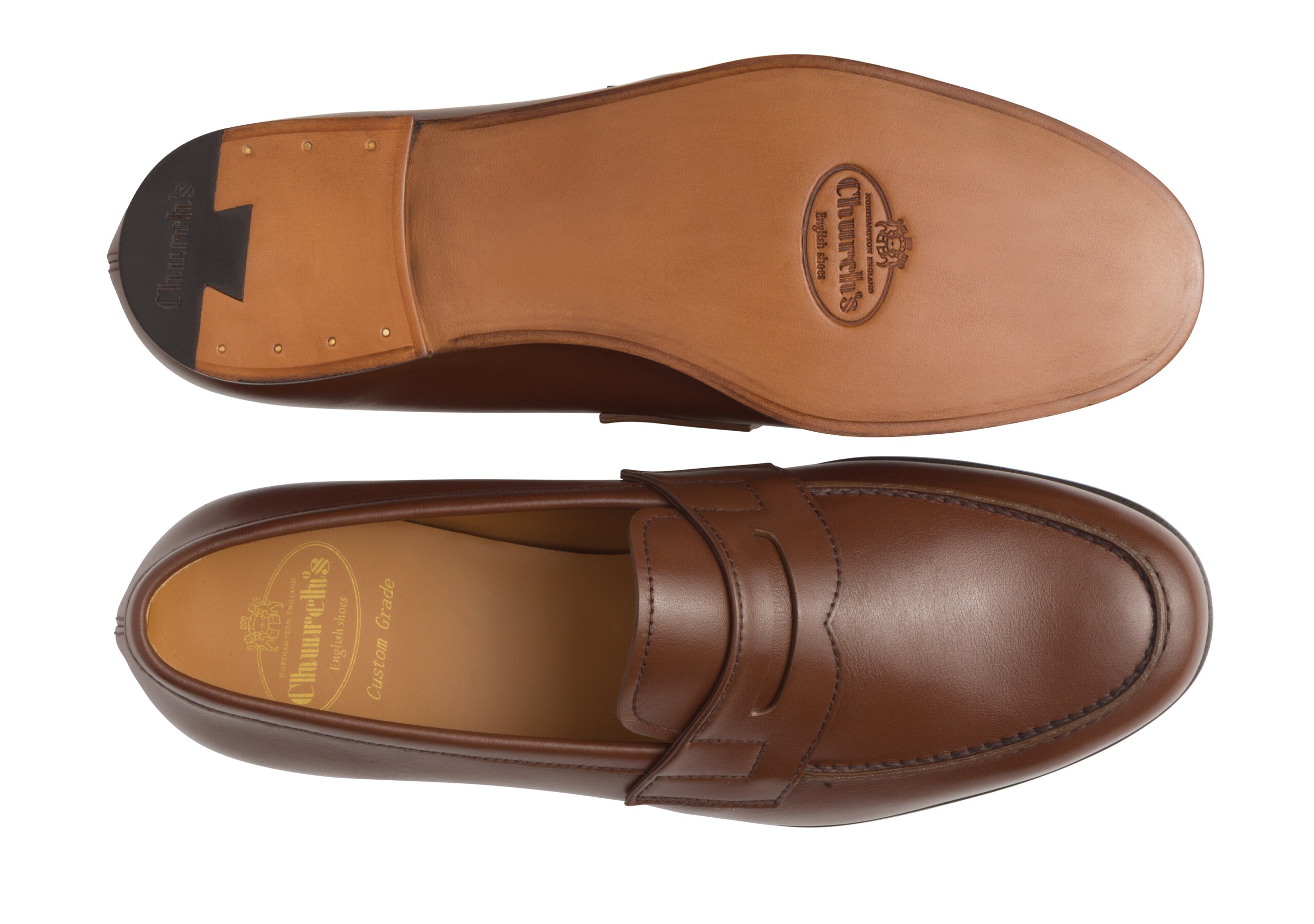 Heswall 2 Church's Mocassin en cuir de veau souple Marron