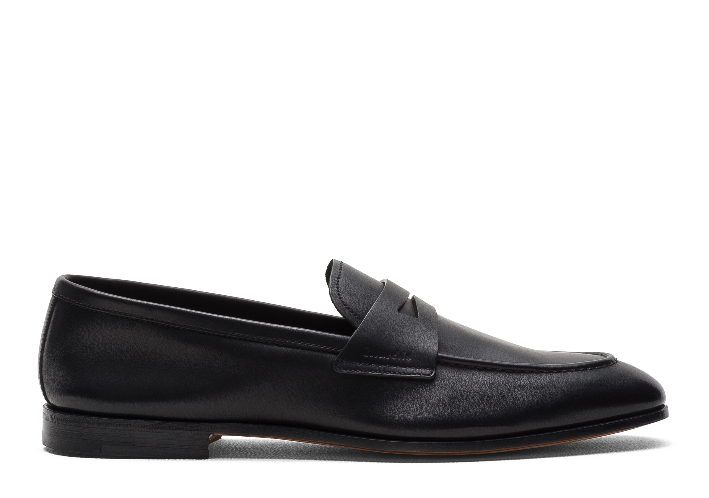 Church Calfskin Loafer, Man, Black, Size 5