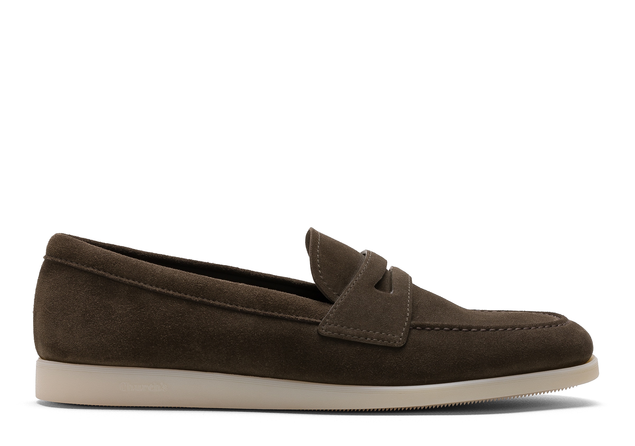 Church Suede Loafer, Man, Military, Size 5