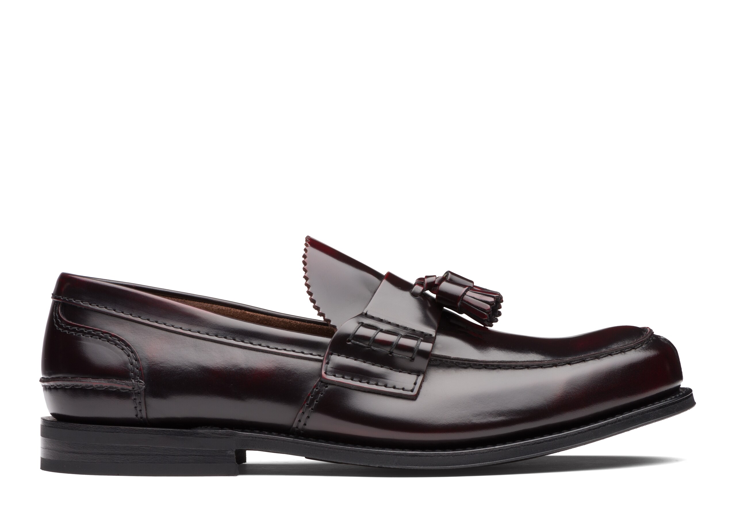 Tiverton r Church's Bookbinder Fumè Tassel Loafer Burgundy