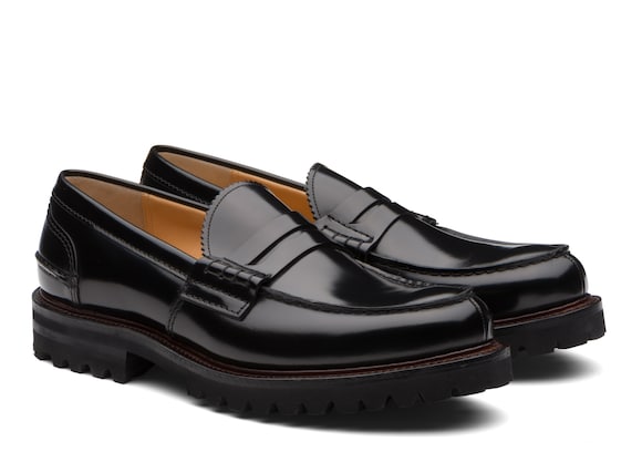 church's black brogues