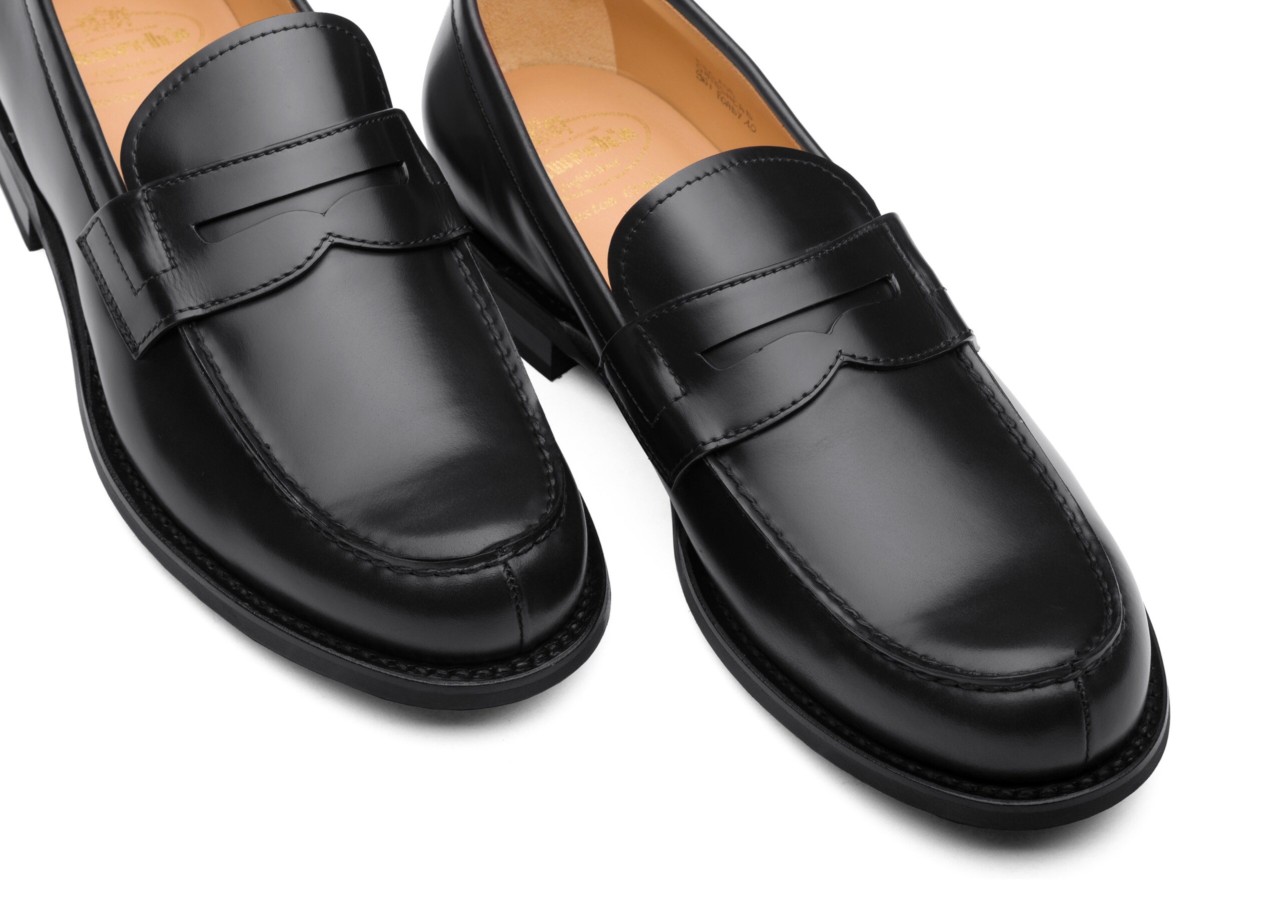 Gateshead Church's Bright Calf Leather Loafer Black