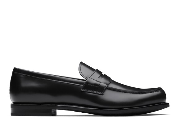 Church's  Mocassin en cuir de veau lustré Noir