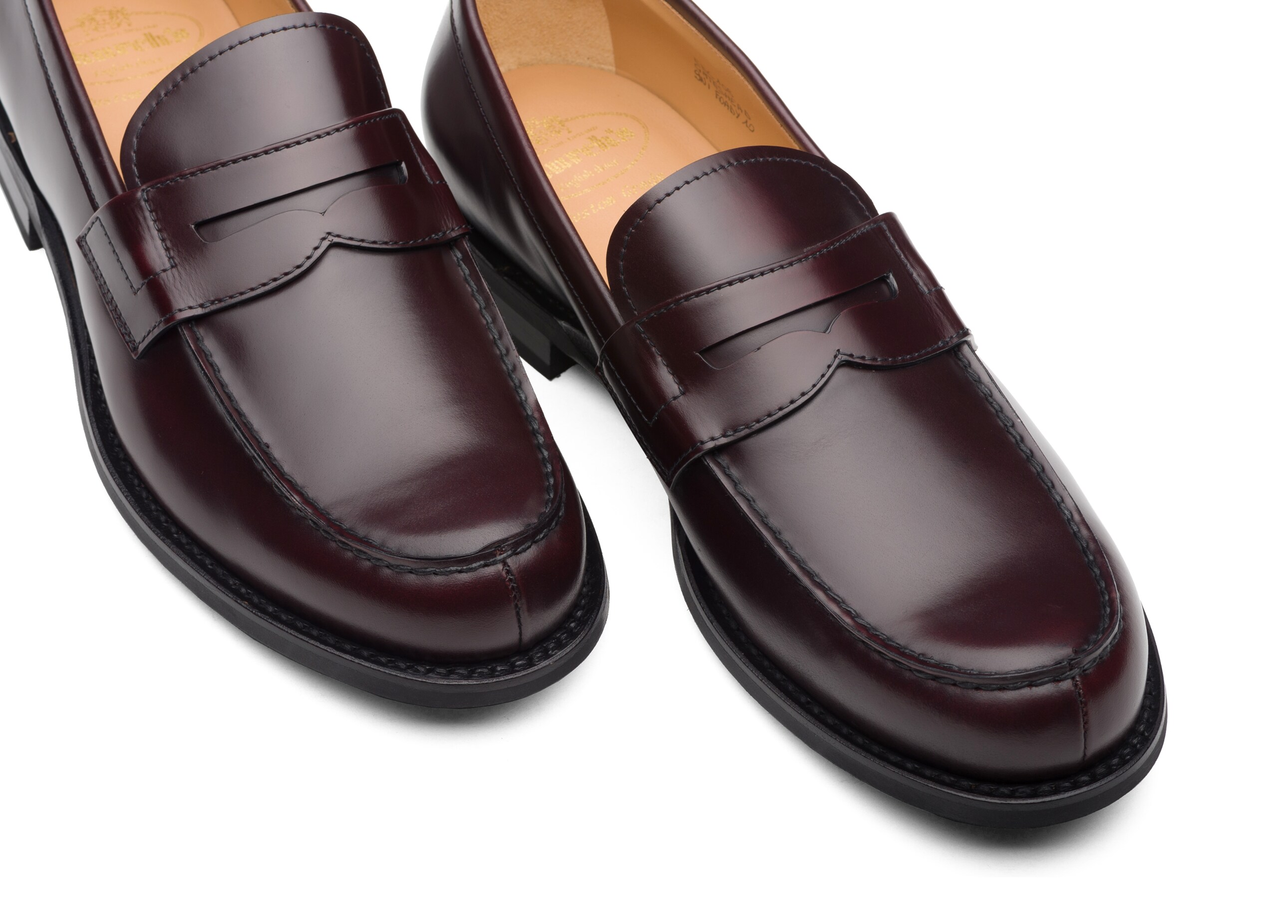Gateshead Church's Bright Calf Leather Loafer Red