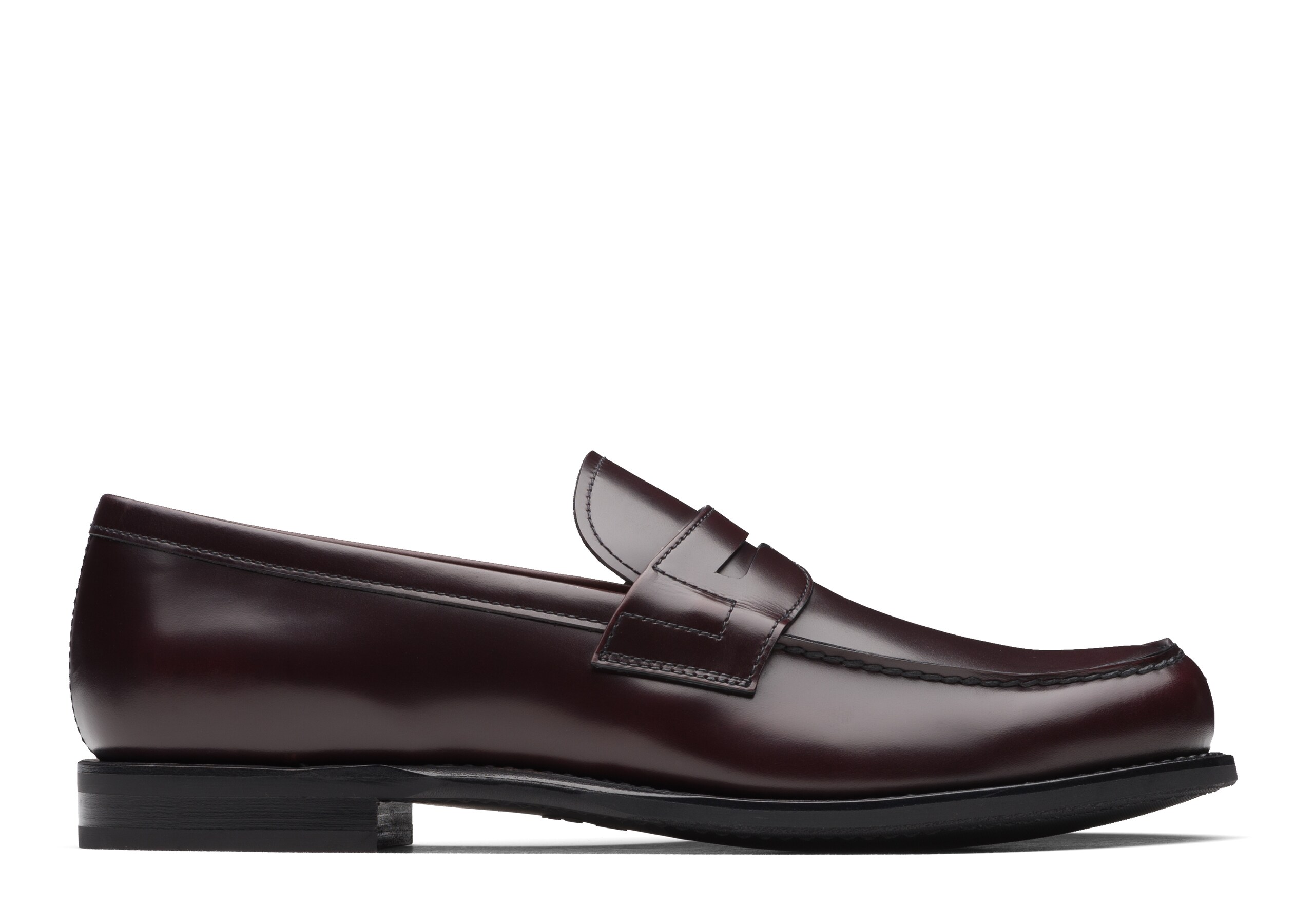Gateshead Church's Bright Calf Leather Loafer Red