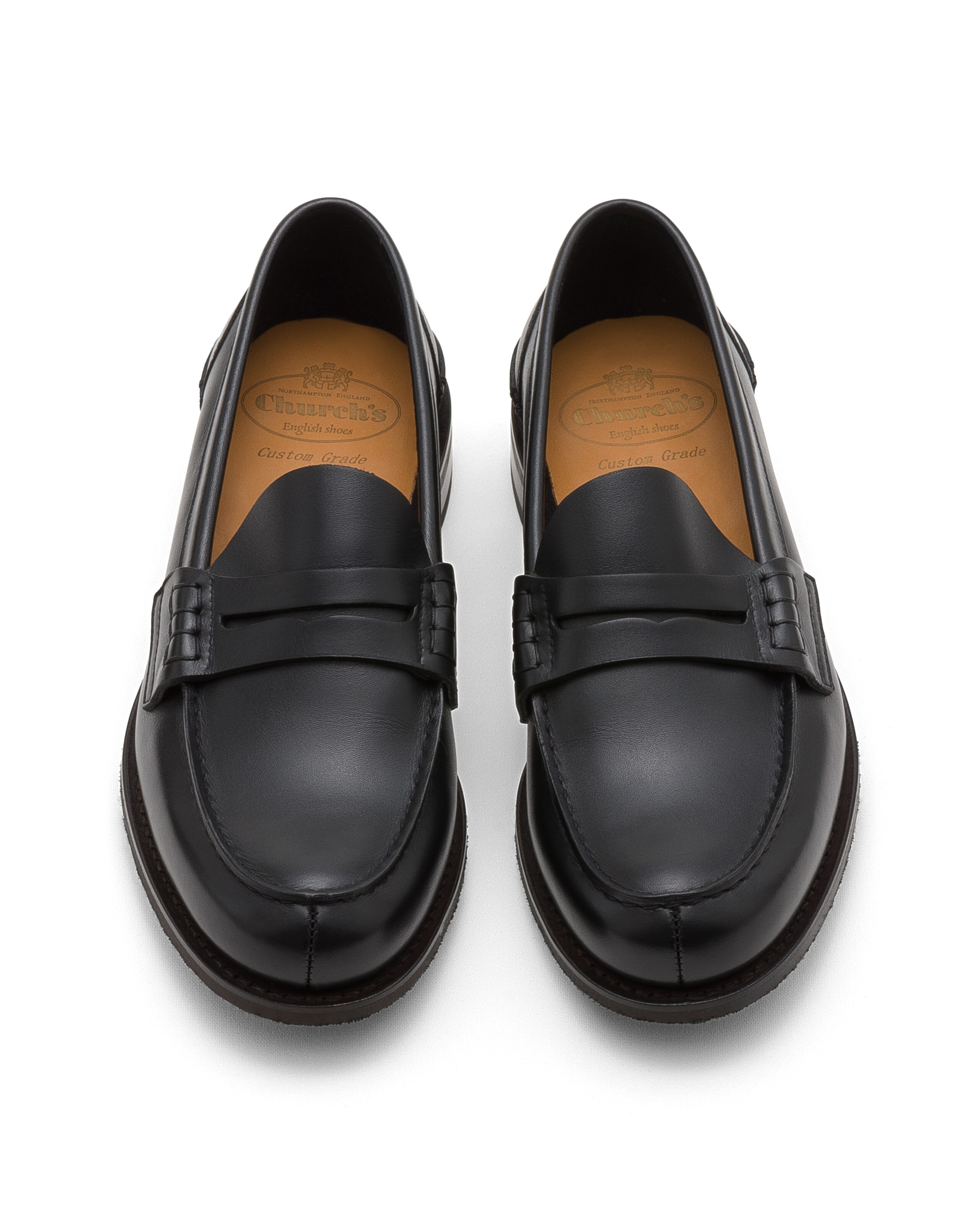 Pembrey ch Church's Calf Leather Loafer Black