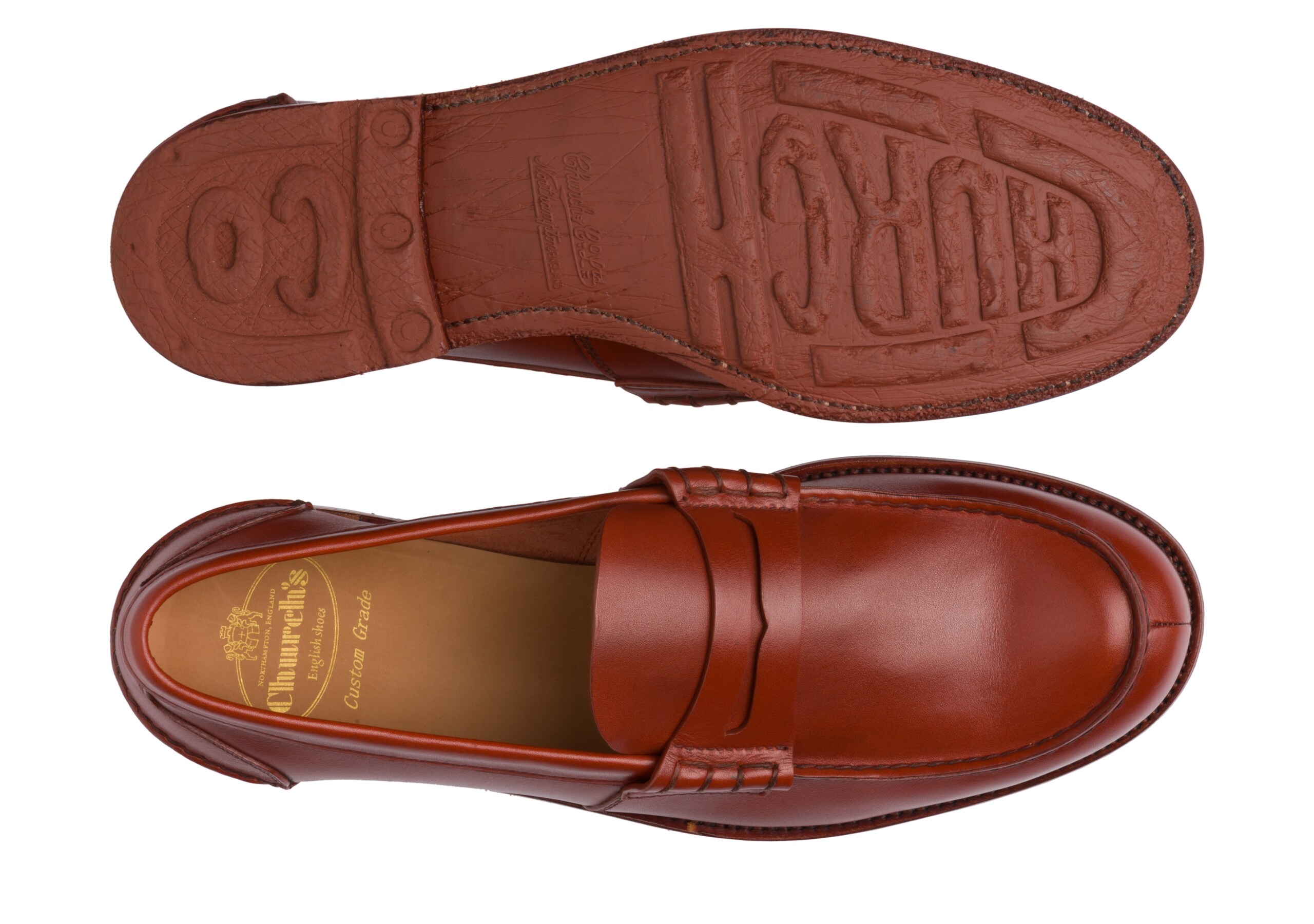 Pembrey ch Church's Calf Leather Loafer Brown