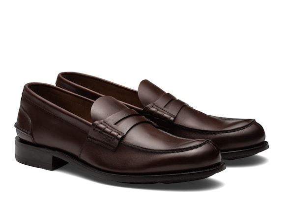 Church's Pembrey ch Calf Leather Loafer Burnt