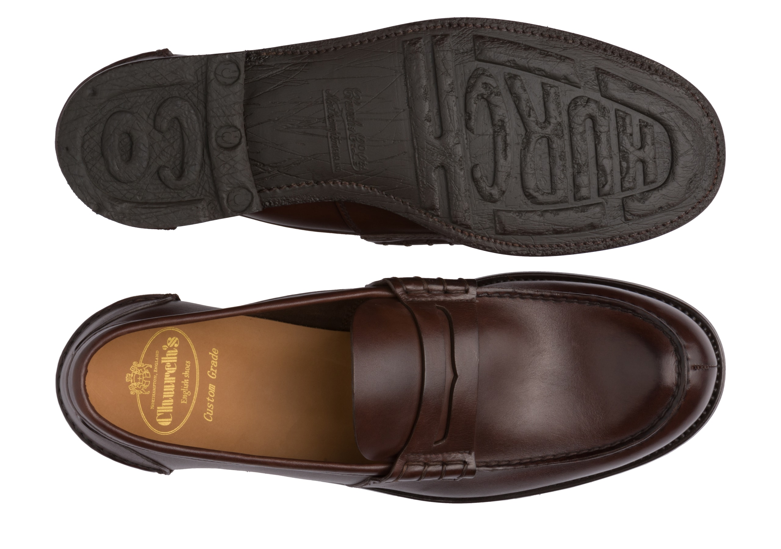 Pembrey ch Church's Calf Leather Loafer Brown