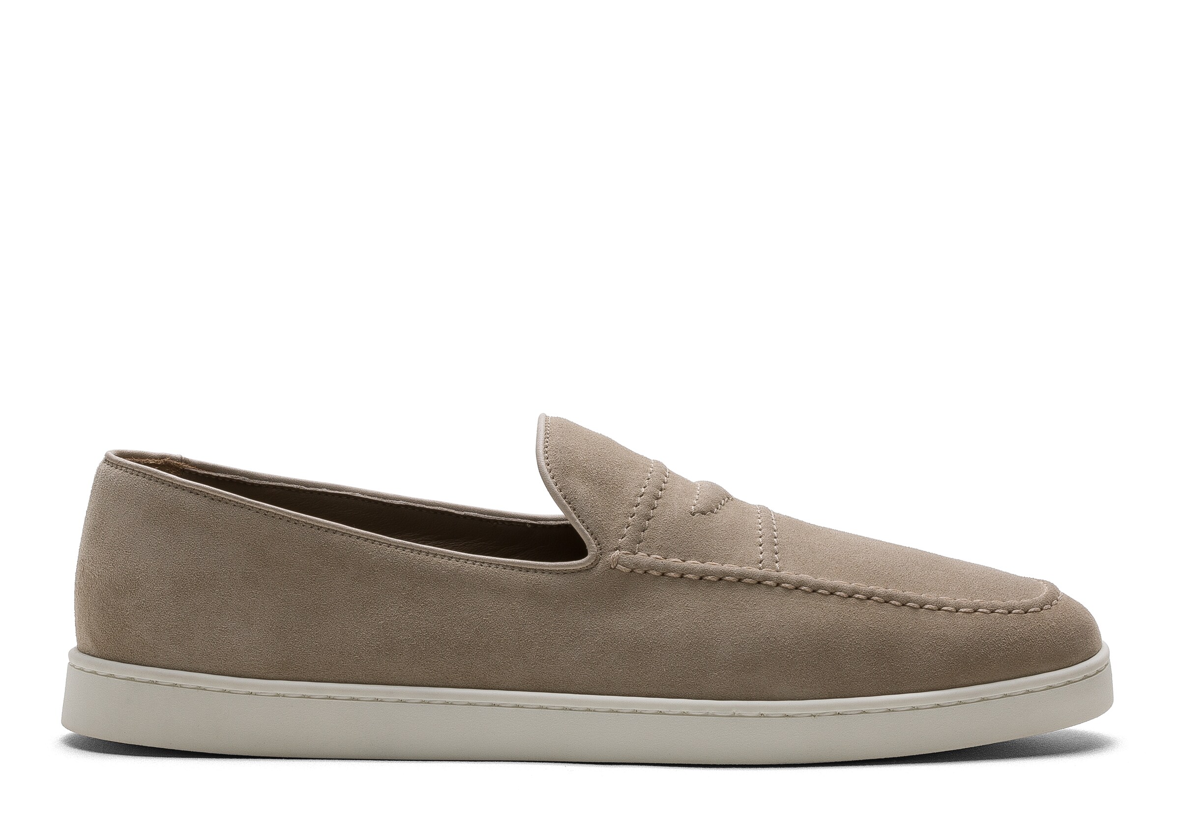 Church Suede Loafer, Man, Stone, Size 12