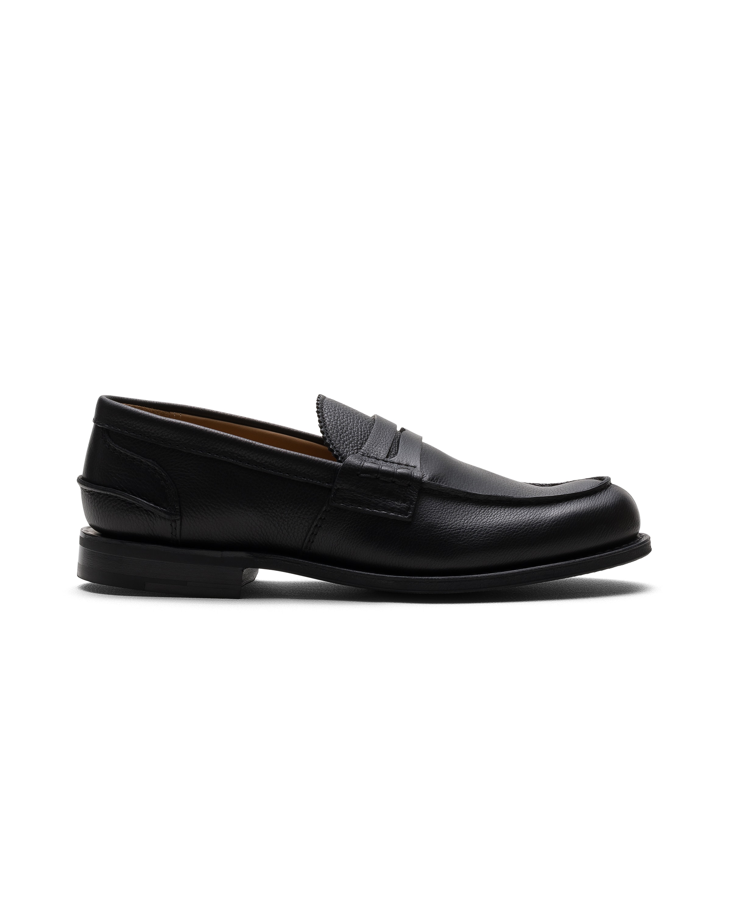Church Mocassin En Cuir De Veau Grainé, Homme, Noir, Taille 11