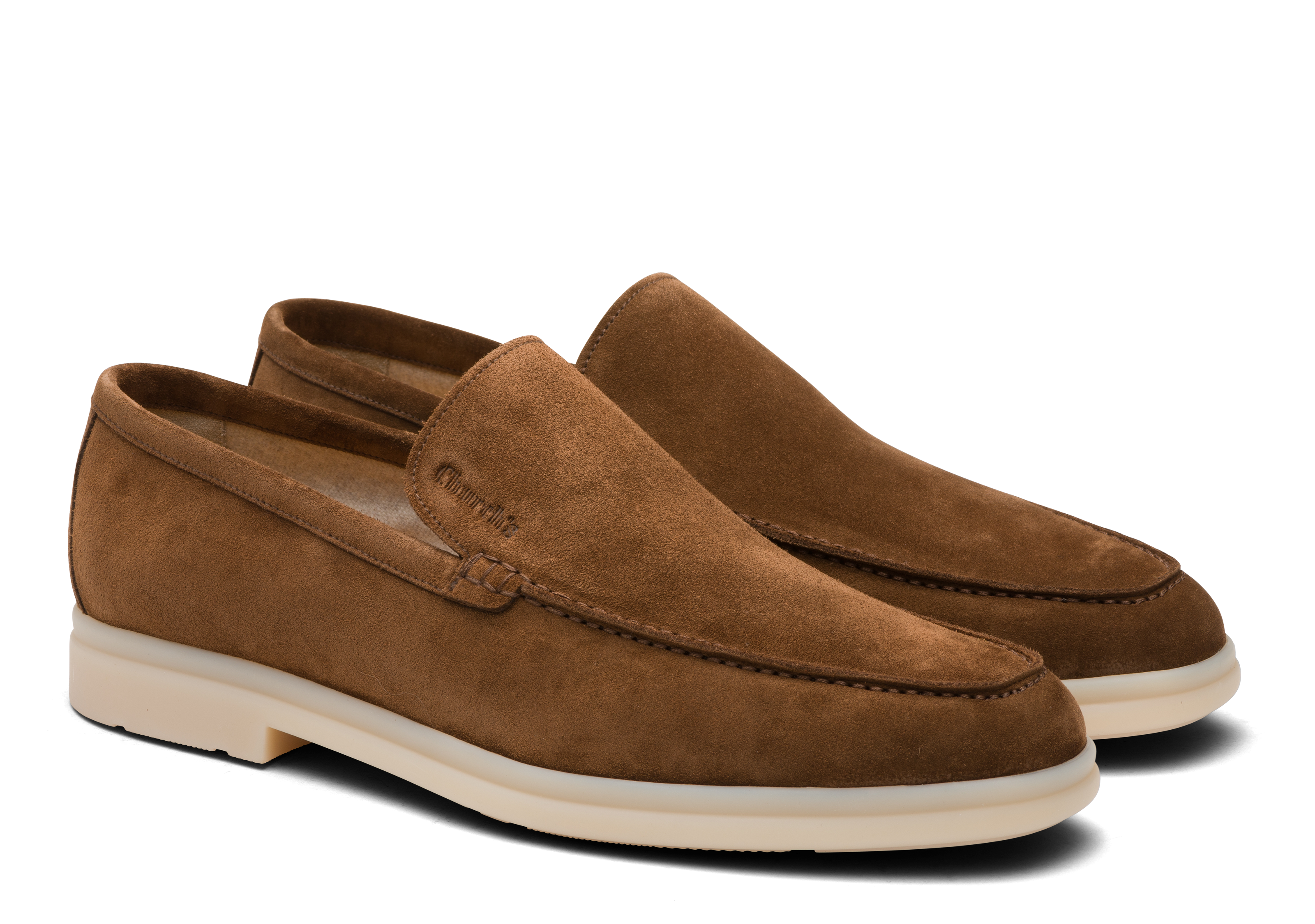 Mens suede loafers best sale