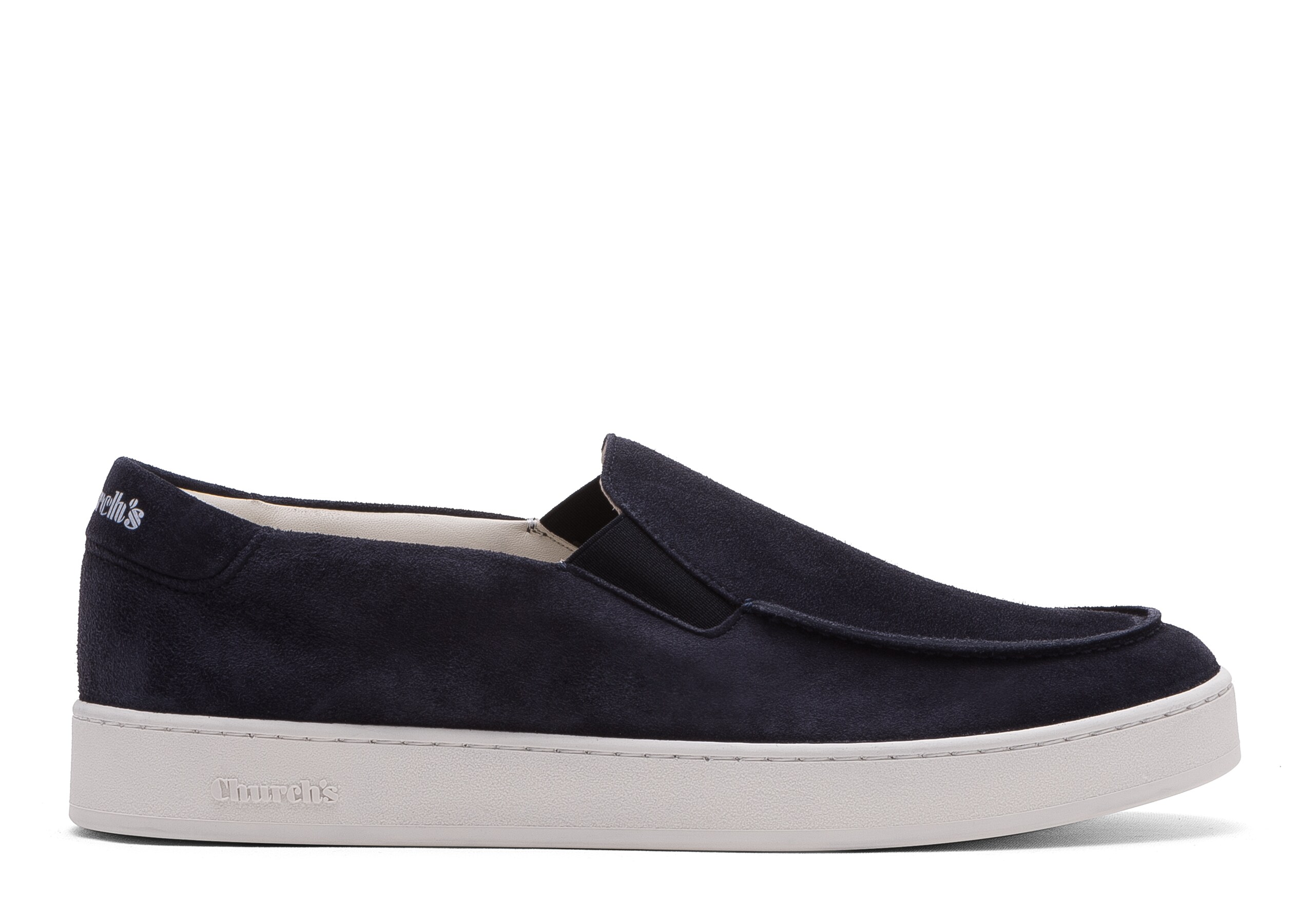 Longton Church's Soft Suede Sneaker Blue