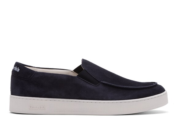 Church's Longton Soft Suede Sneaker Blue