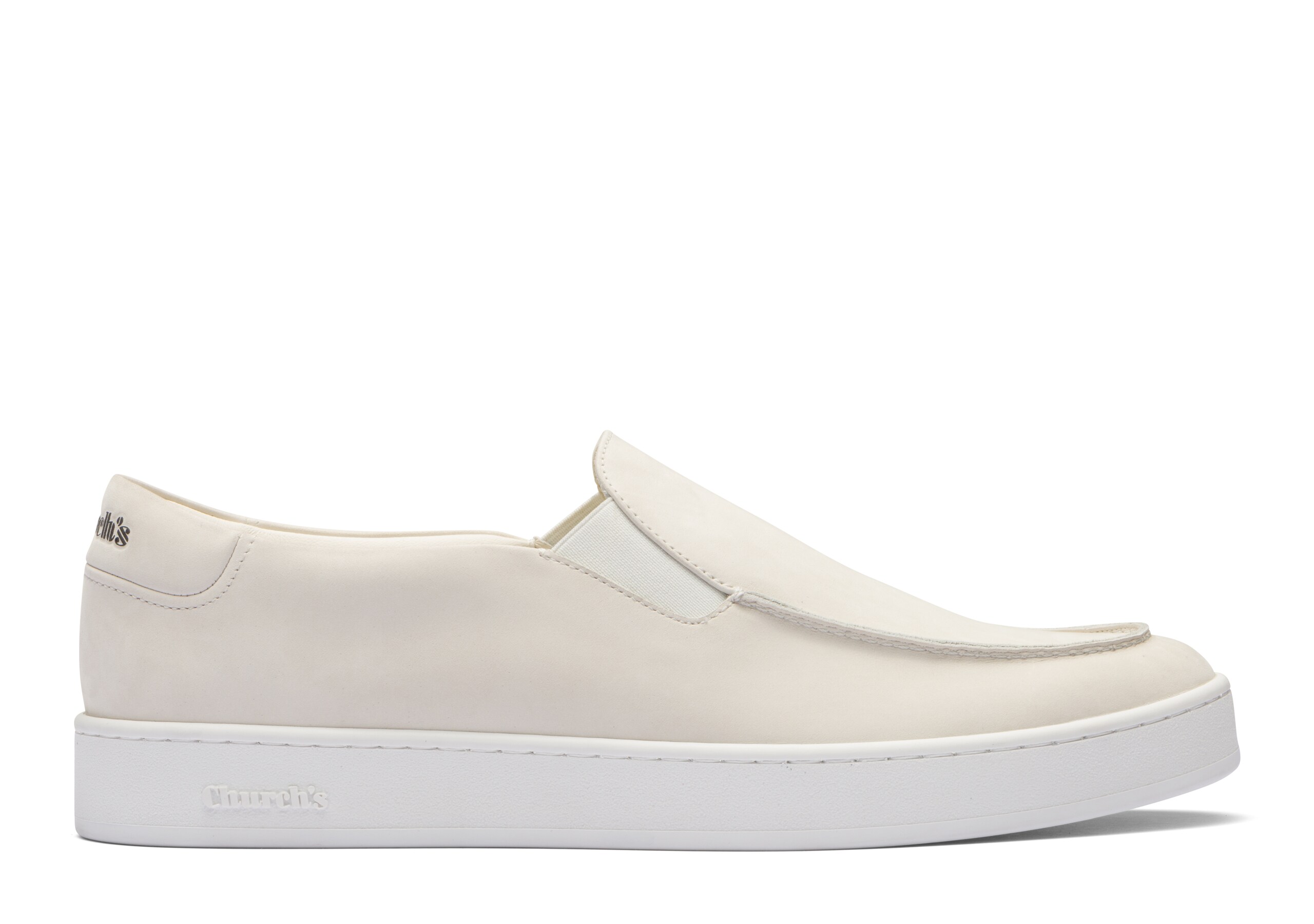 Longton Church's Nubuck Sneaker White
