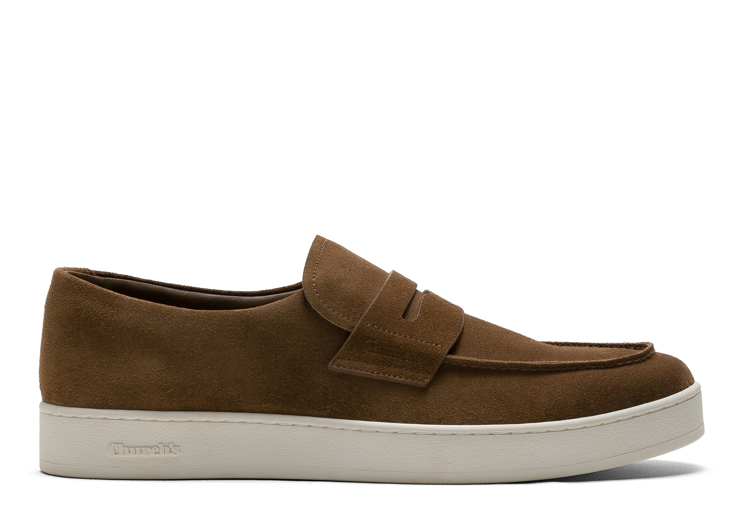 Church Suede Loafer, Man, Sigar, Size 7,5