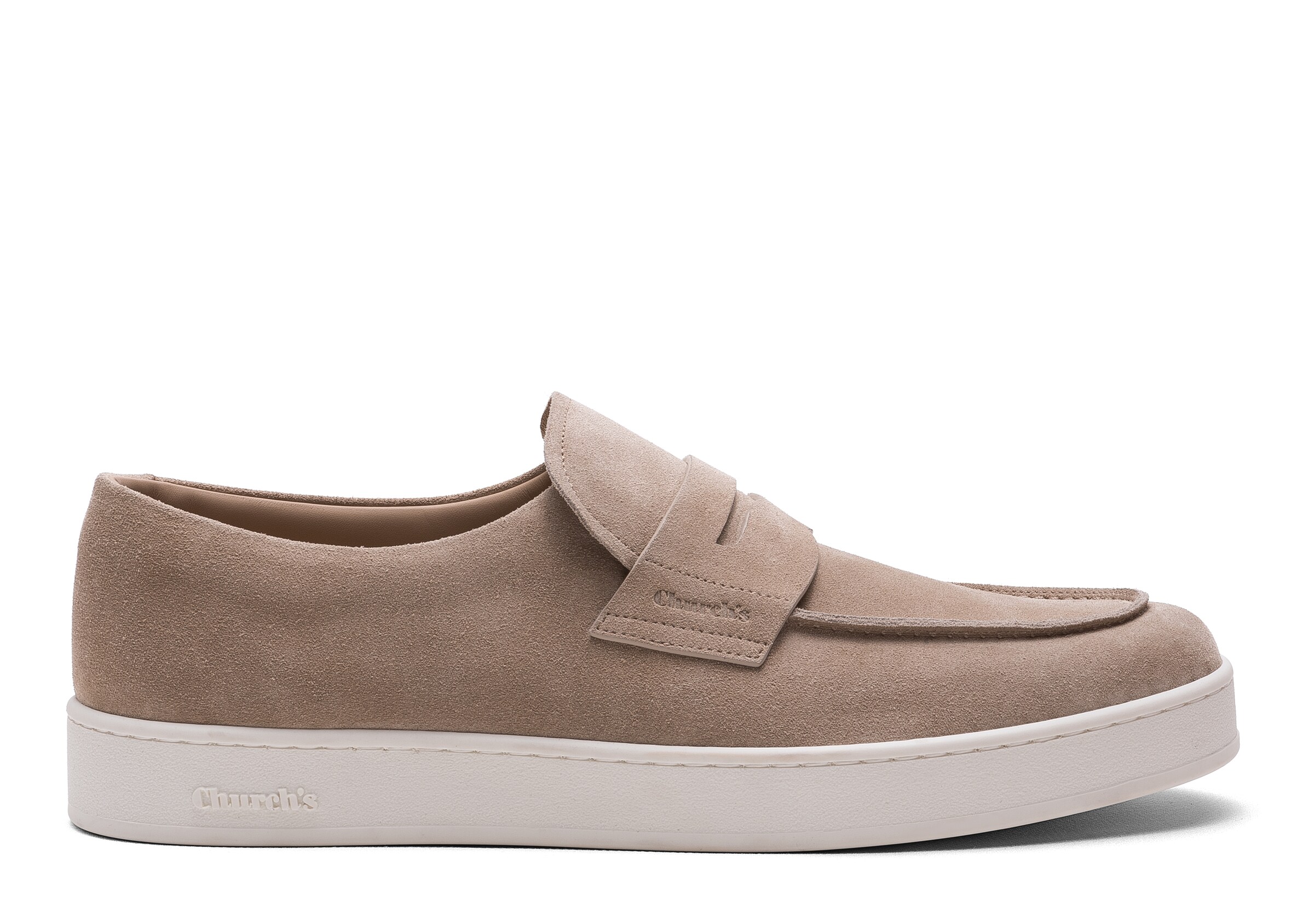 Church Suede Loafer, Man, Stone, Size 9