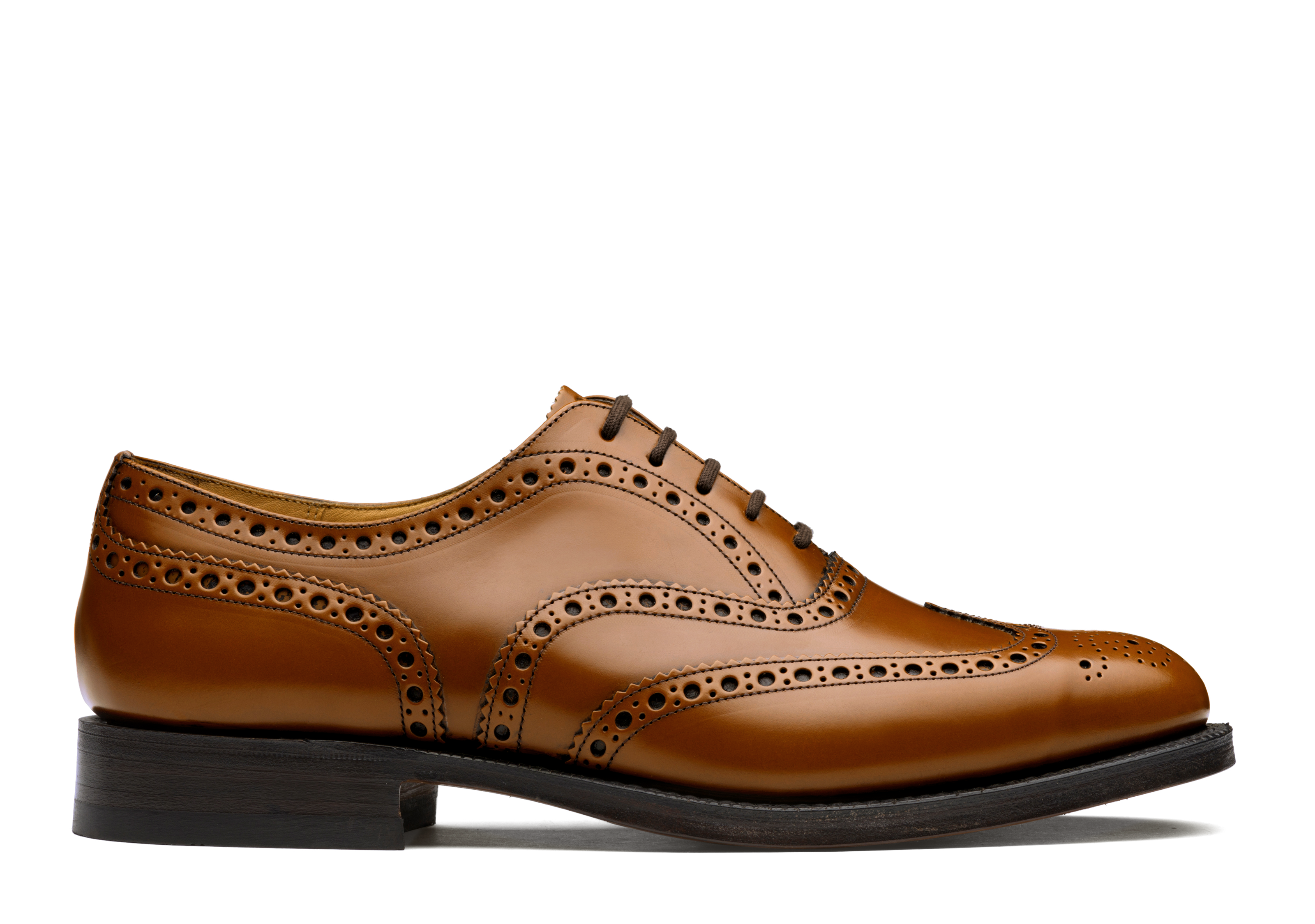 Burwood Polished Binder Oxford Brogue Brown | Church's