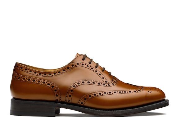 Church's Burwood Polished Binder Oxford Brogue Sandalwood
