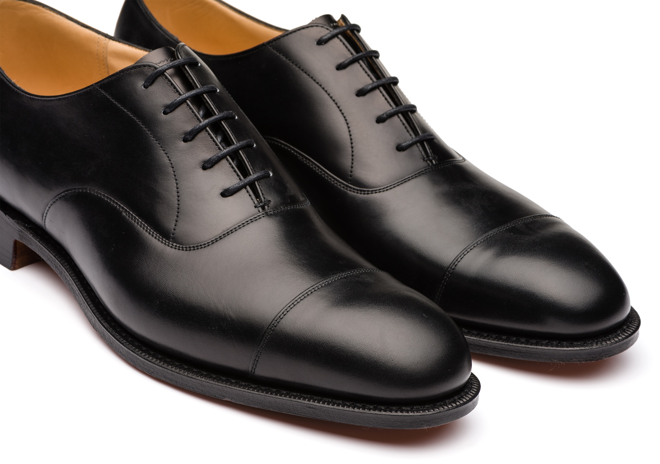 Consul 173 Church's Calf Leather Oxford Black