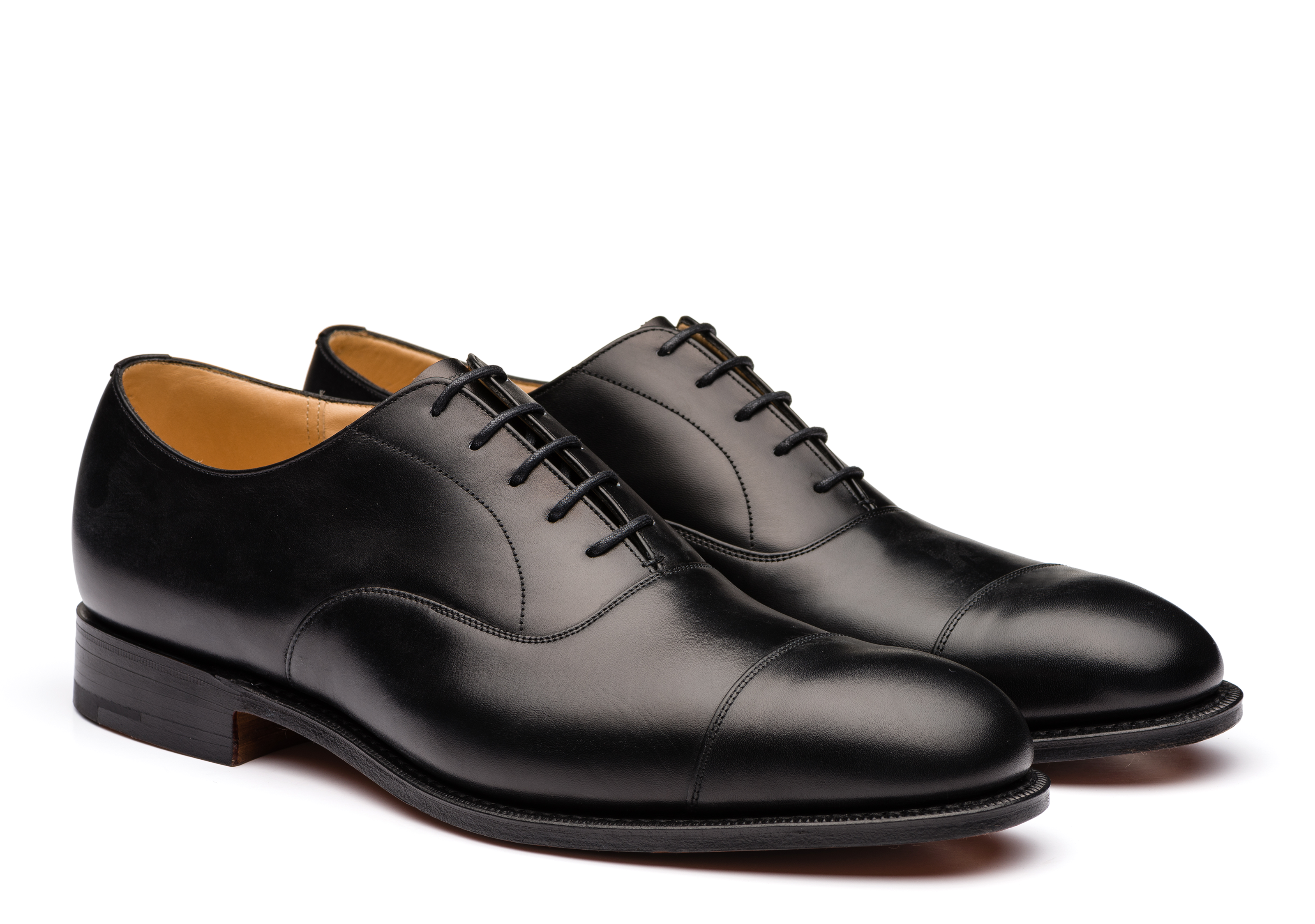 Church's black oxford shoes clearance