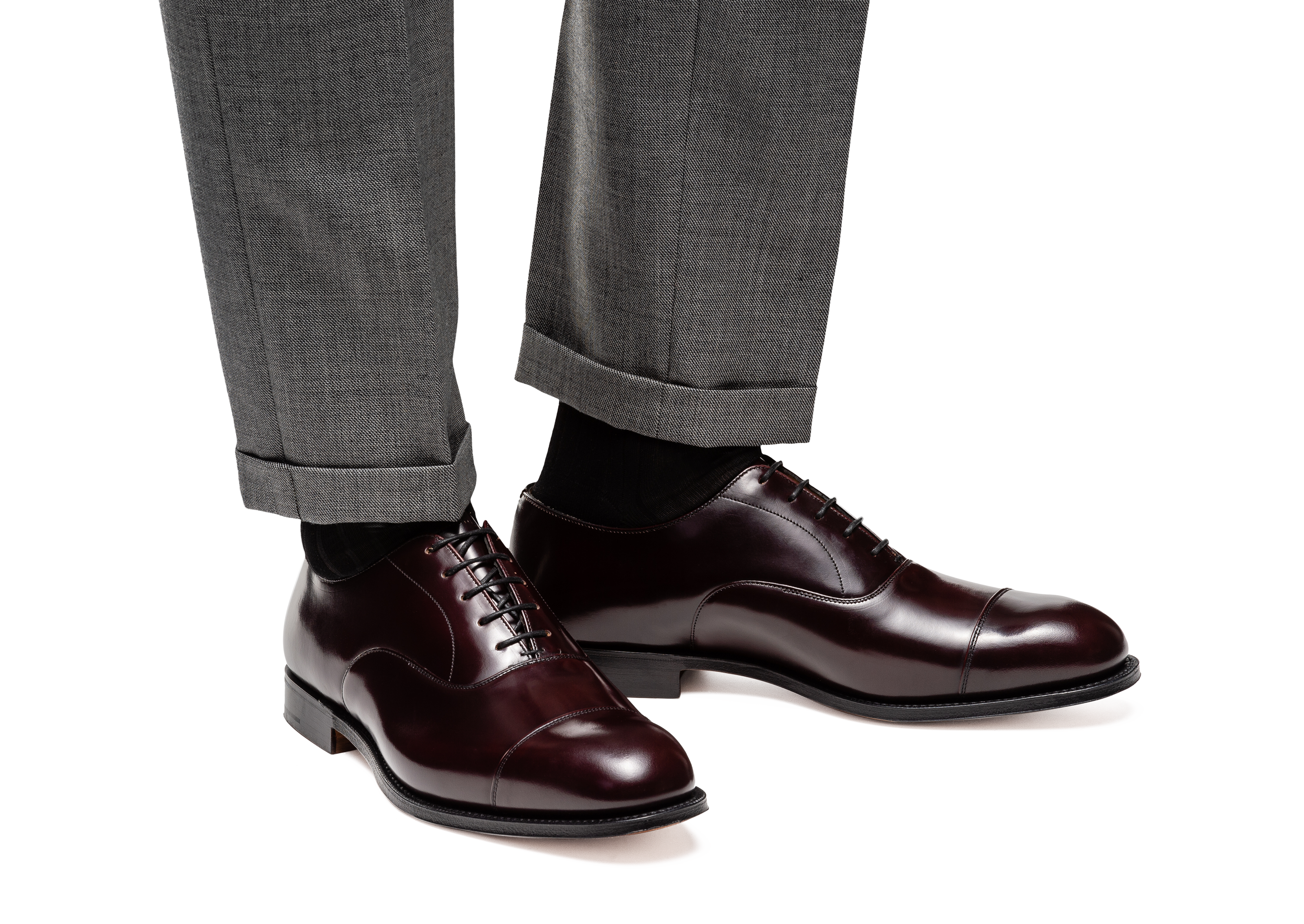 Church's Polished Binder Oxford, Uomo, Burgundy, Size 5