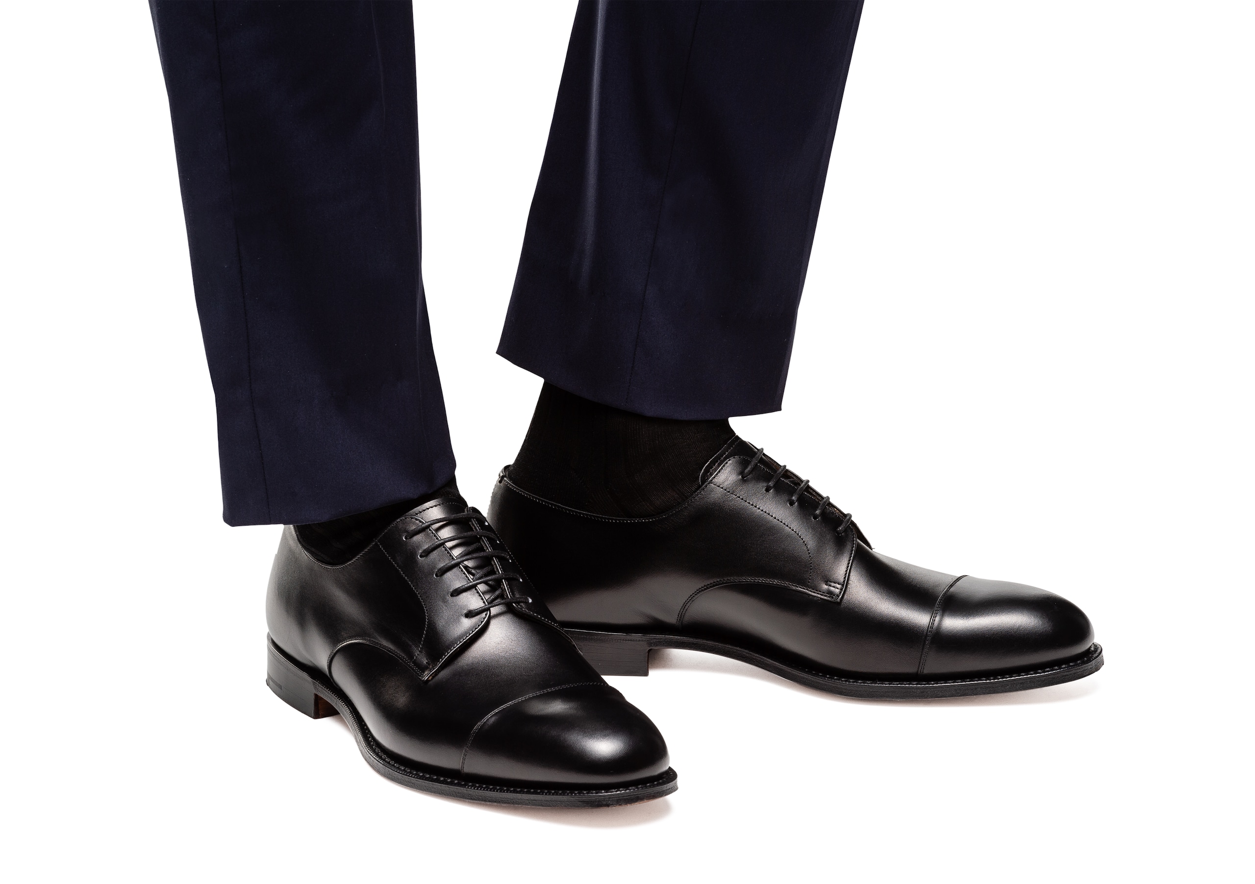 Cartmel 173 Church's Calf Leather Derby Black