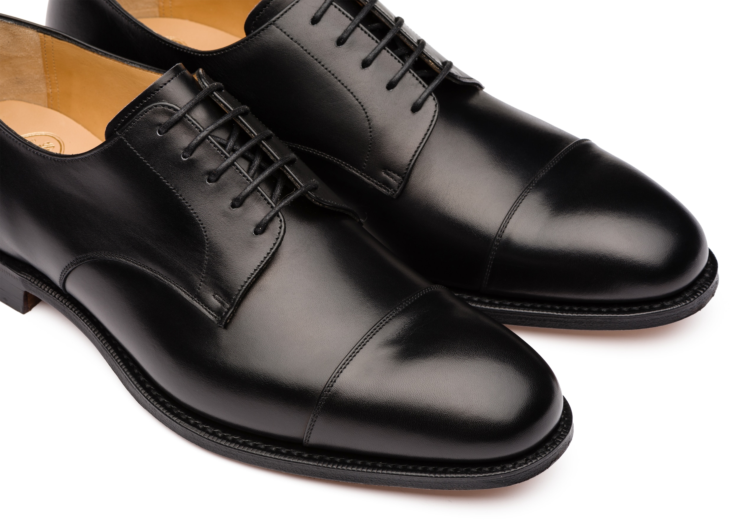 Cartmel 173 Church's Calf Leather Derby Black