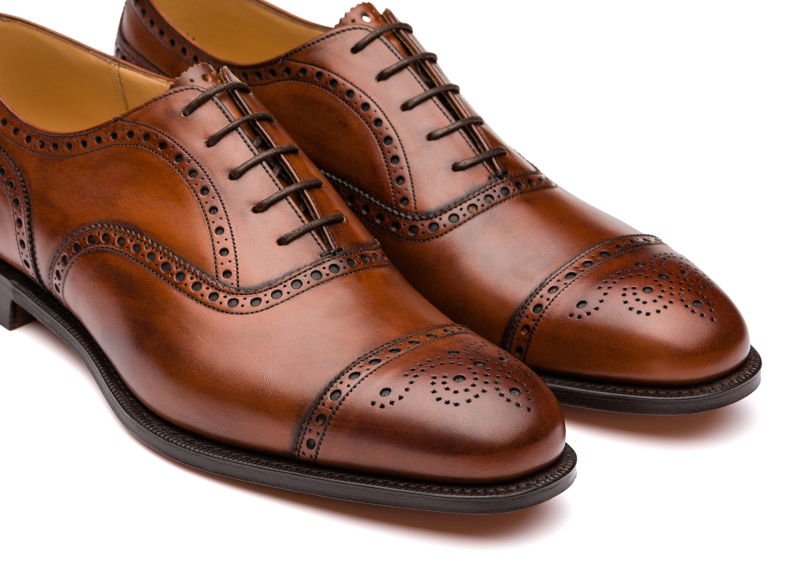 Diplomat 173 Church's Richelieu Oxford en Cuir Nevada Marron