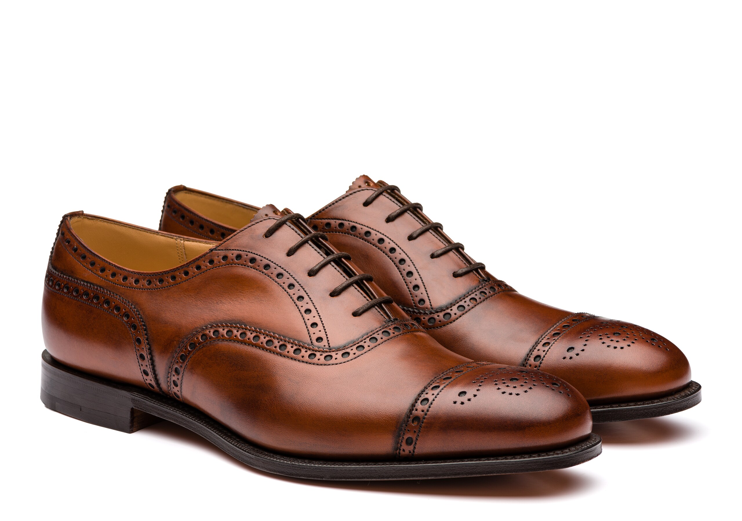 Diplomat 173 Church's Richelieu Oxford en Cuir Nevada Marron