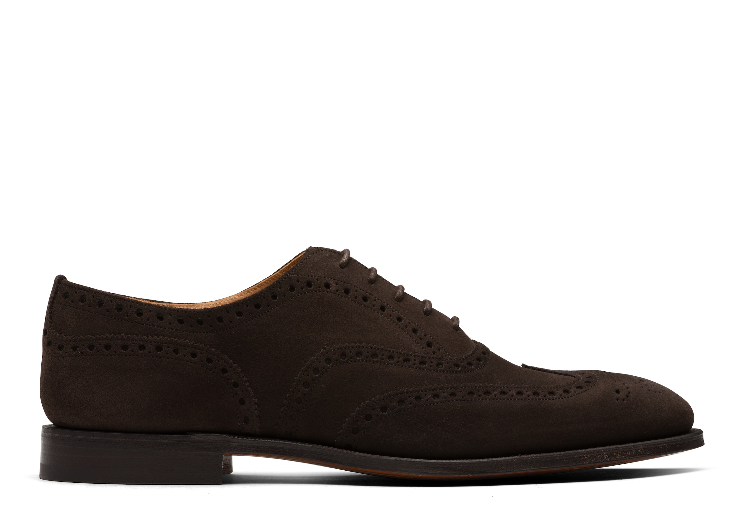 Church Superbuck Oxford Brogue, Man, Ebony, Size 5