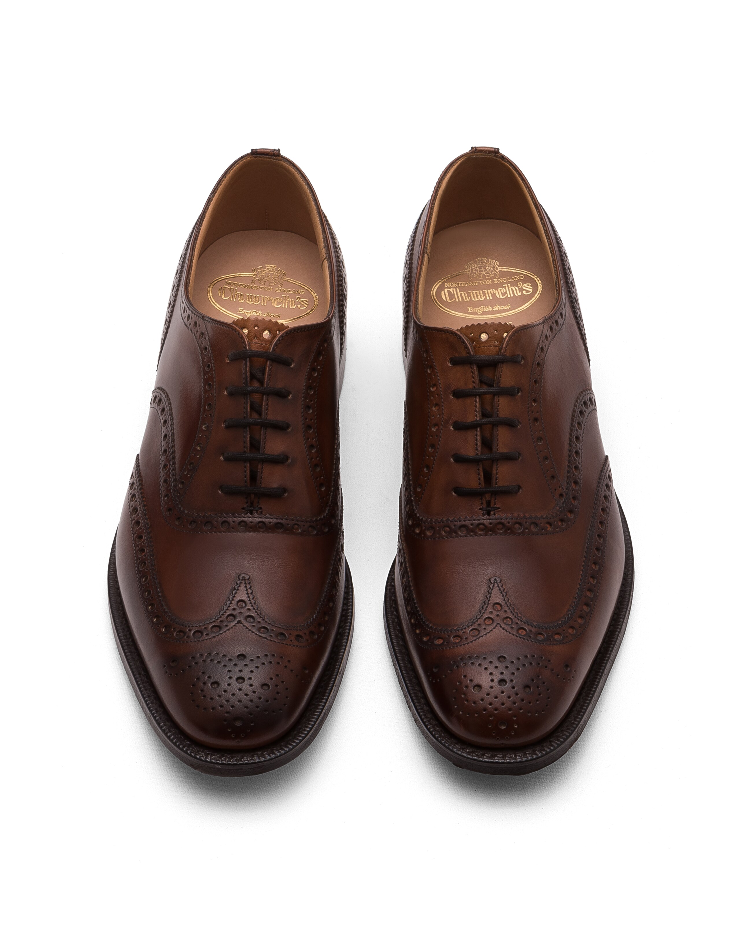 Chetwynd Church's Richelieu Oxford en Cuir Nevada Marron