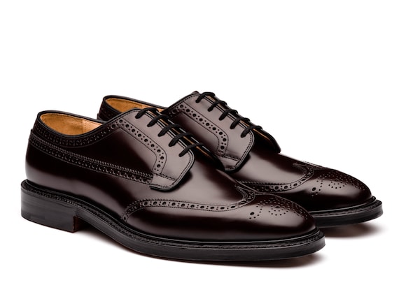 Church's Grafton 173 Polished Binder Derby Brogue Burgundy