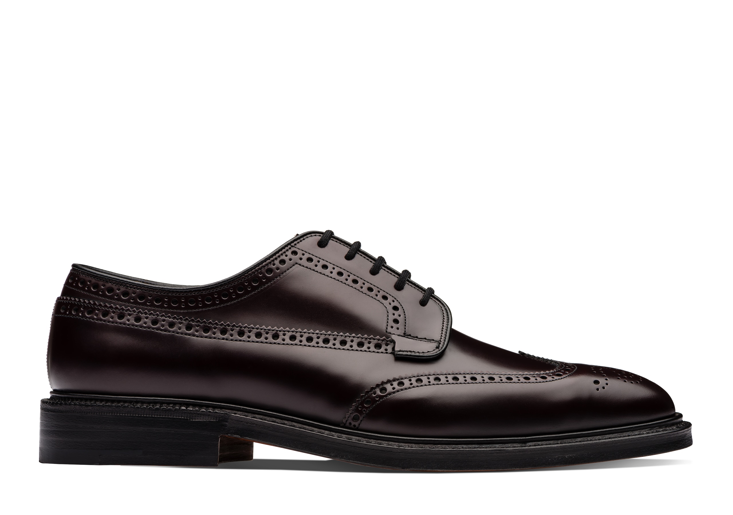 Grafton 173 Church's Polished Binder Derby Brogue Red