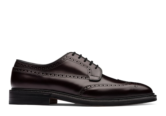 Church's Grafton 173 Polished Binder Derby Brogue Burgundy