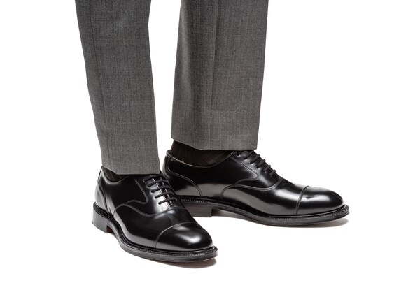 Church's Lancaster 173 Oxford à Liant Poli Noir