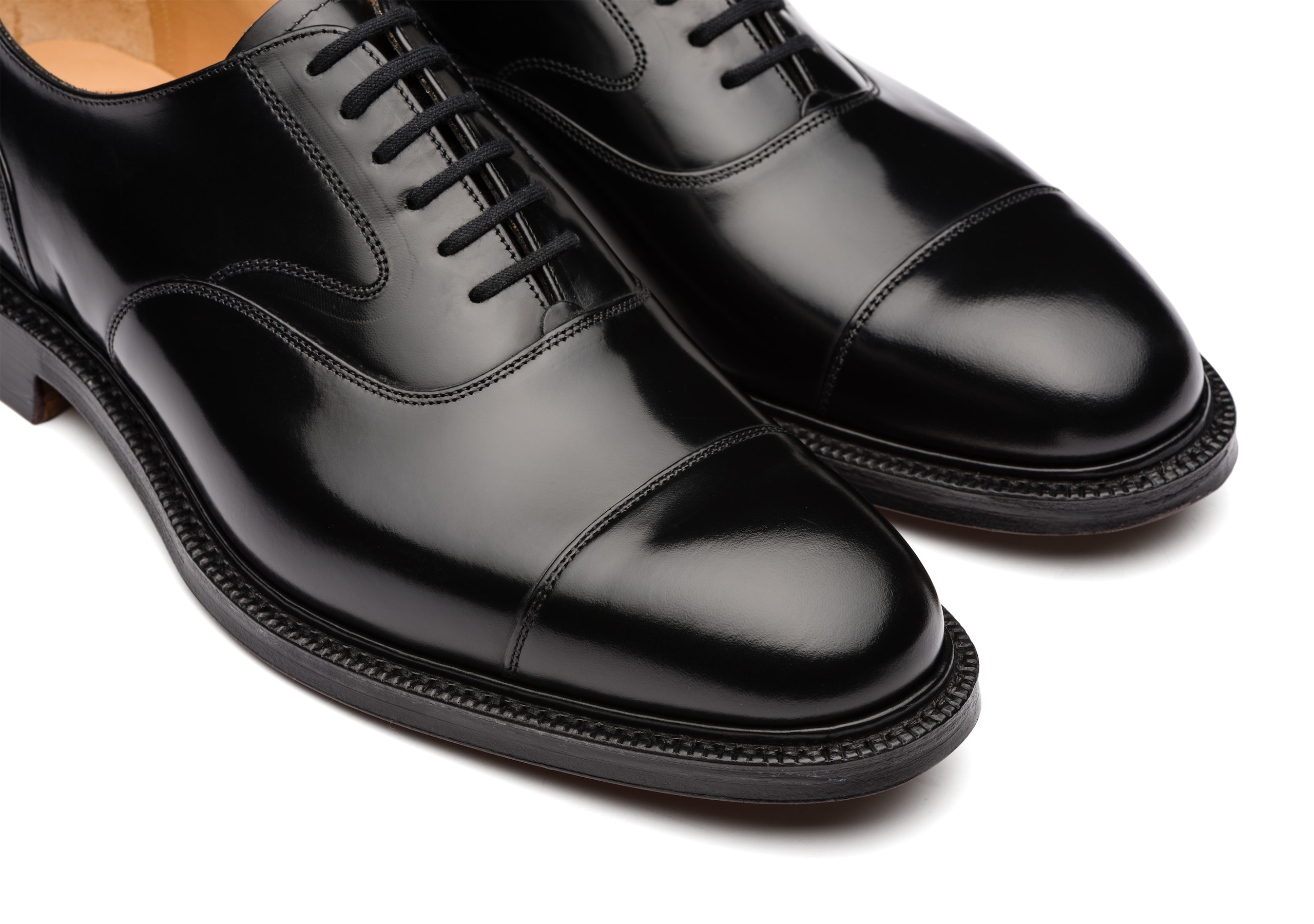 Lancaster 173 Church's Polished Binder Oxford Black