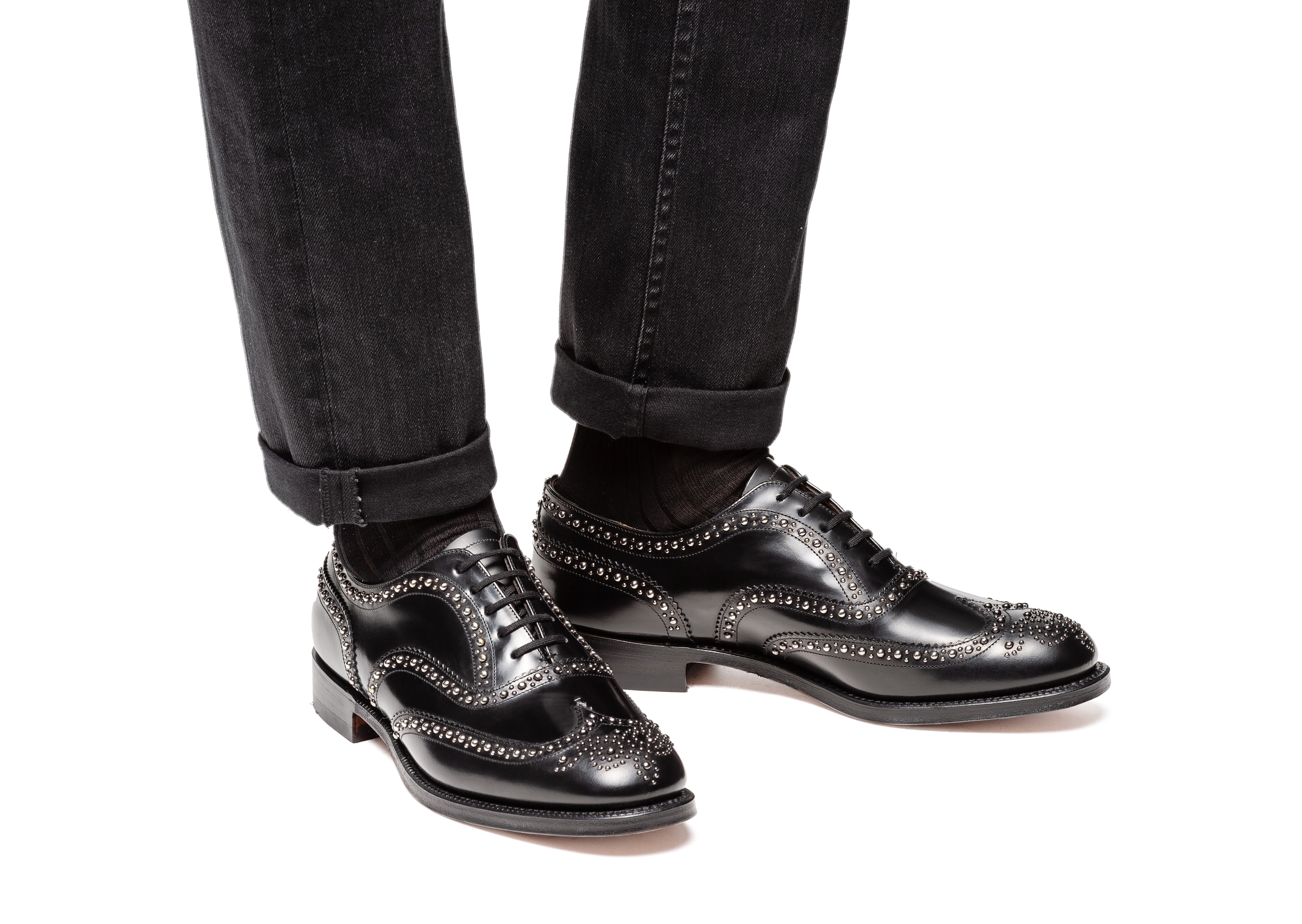 church's studded brogues
