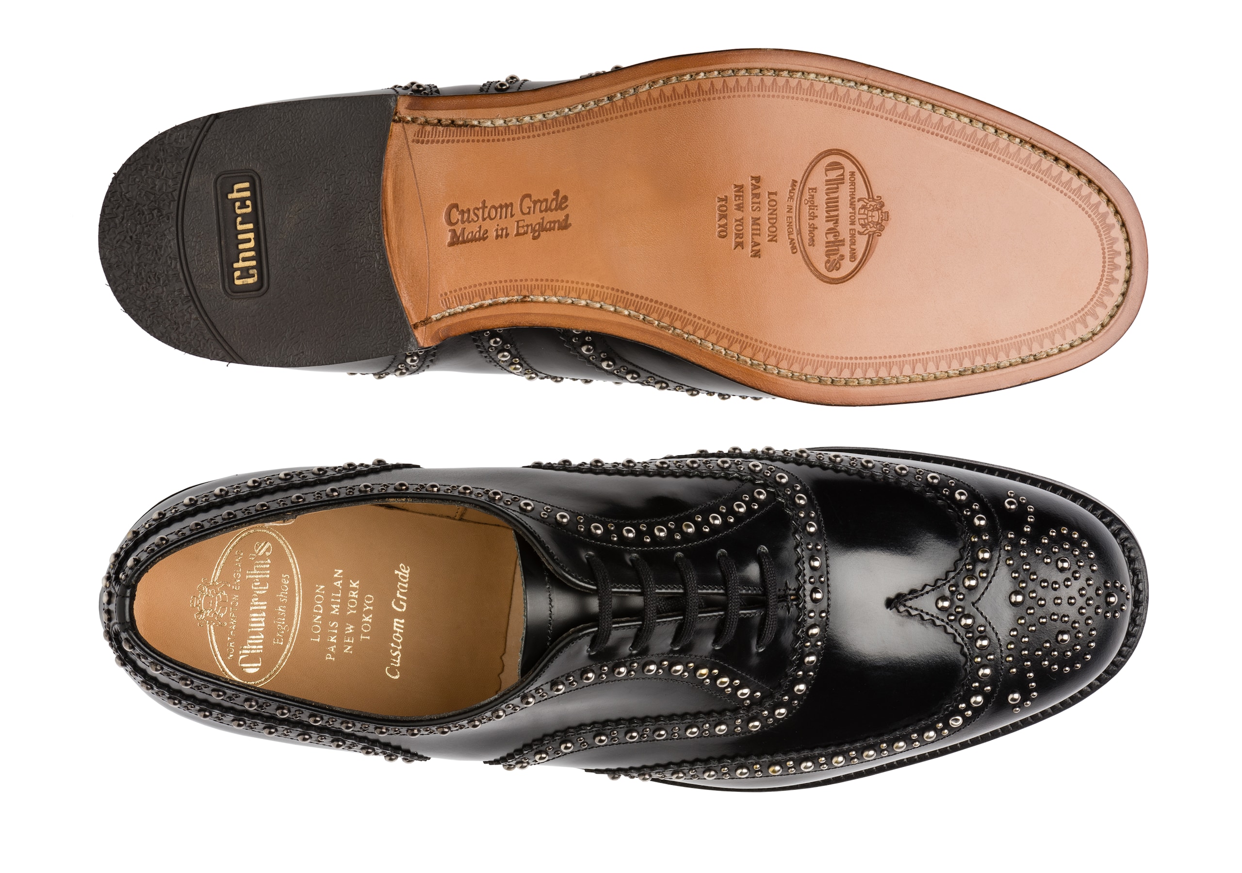 Church's studded brogues clearance