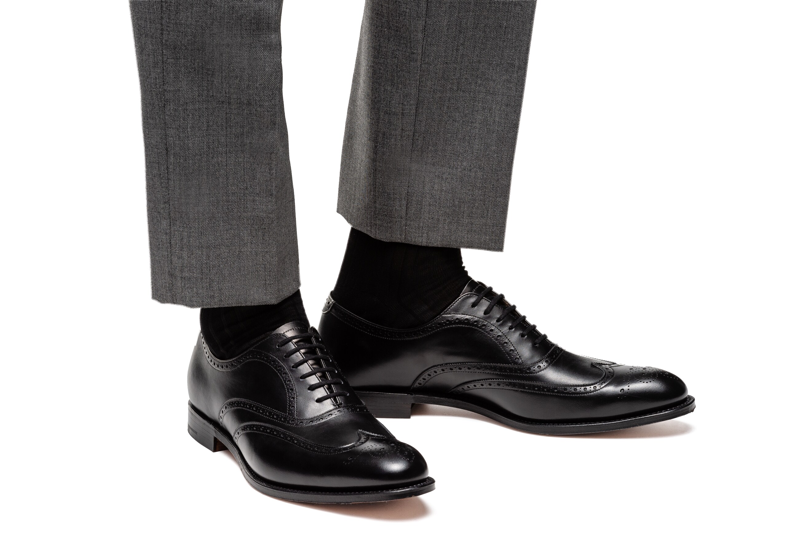 Berlin Church's Calf Leather Oxford Brogue Black