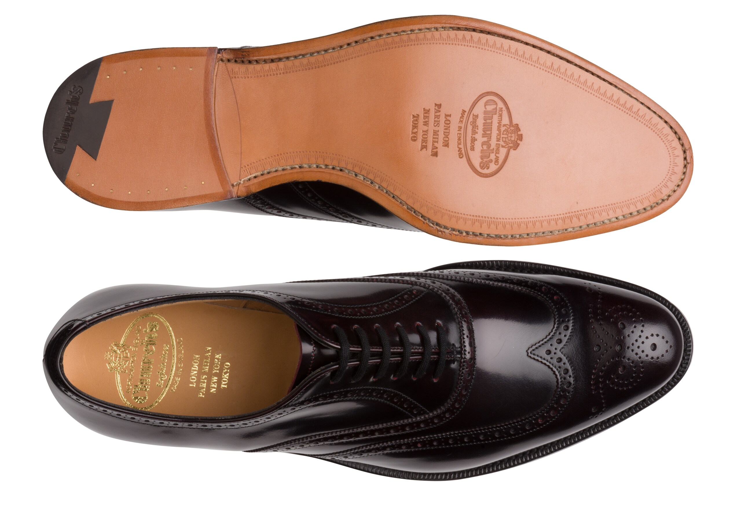 Oxford Brogue Burgundy 