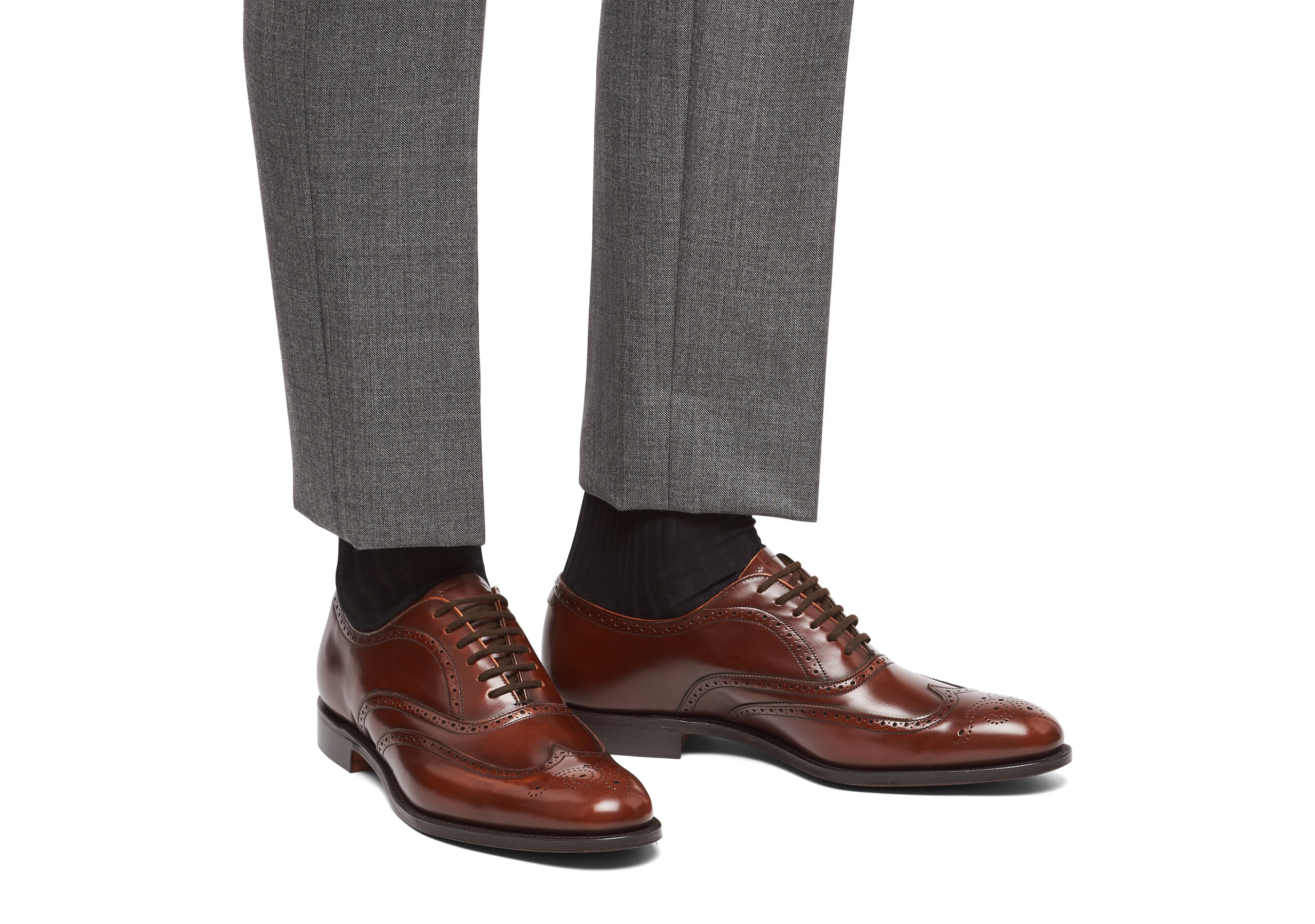 Oxford Brogue Brown 