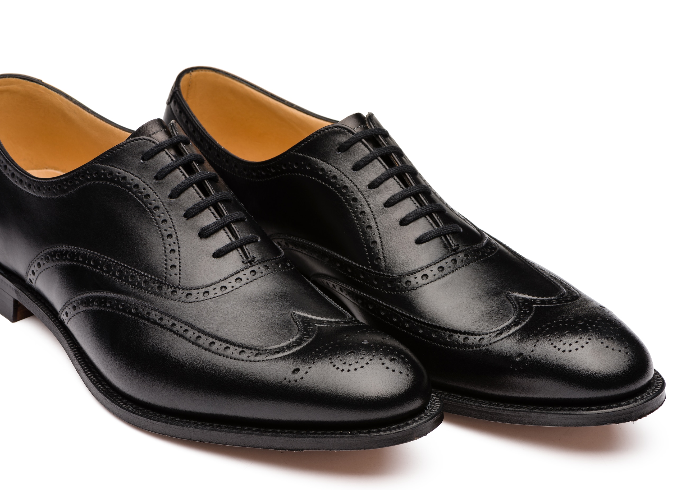 Berlin Church's Calf Leather Oxford Brogue Black