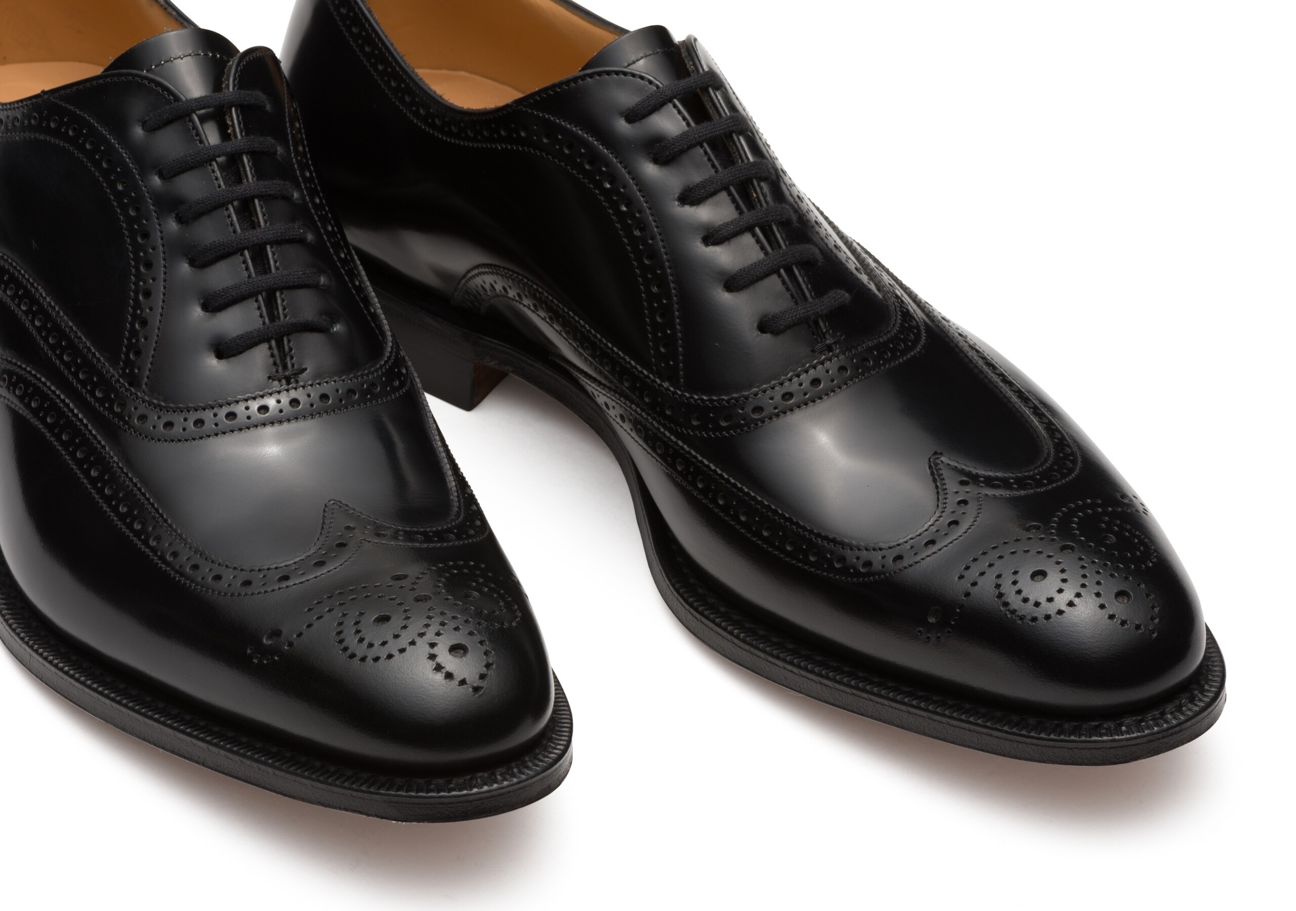 Berlin Church's Polished Binder Oxford Brogue Black