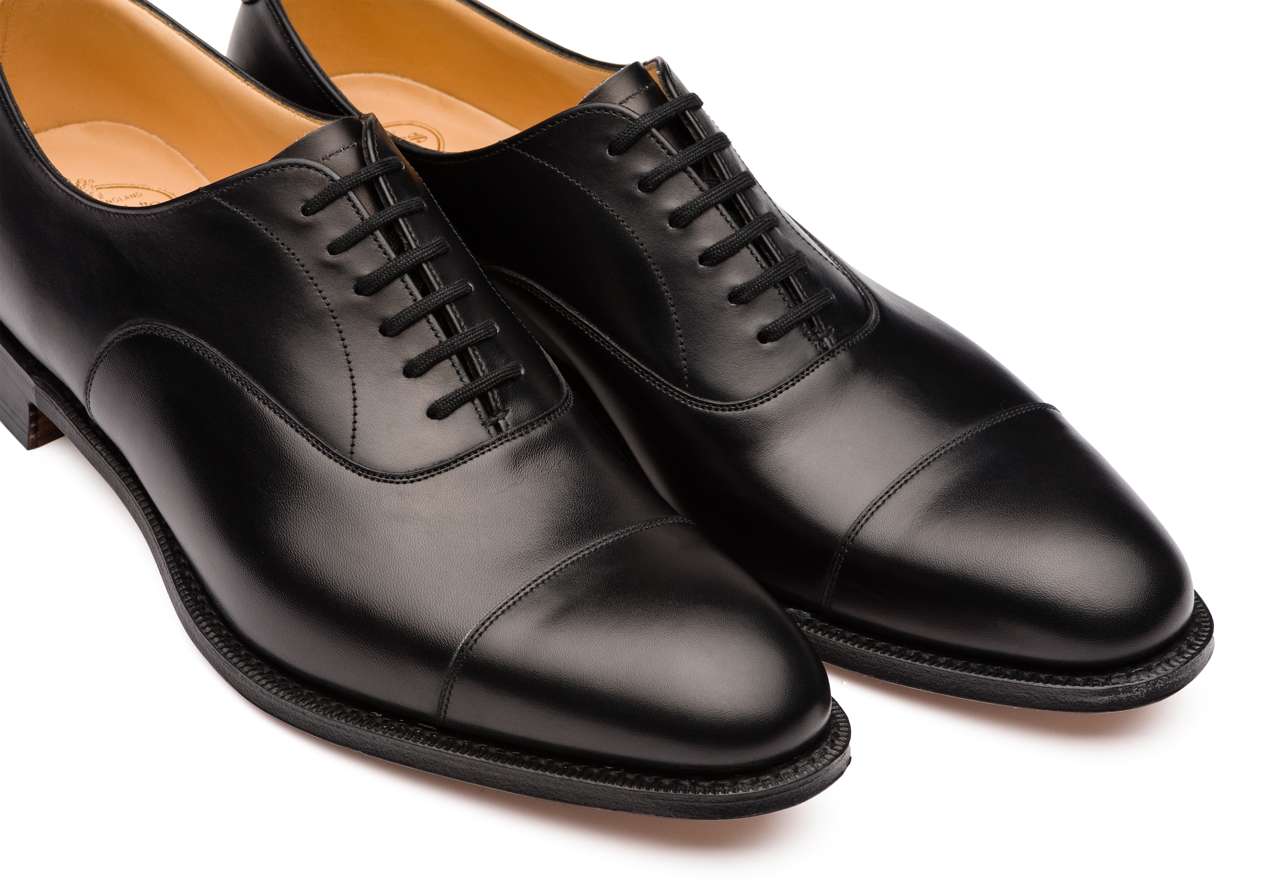 Dubai Church's Calf Leather Oxford Black