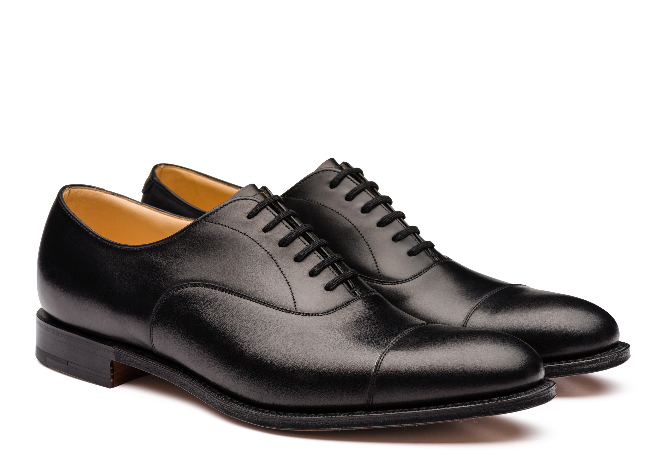 Dubai Church's Calf Leather Oxford Black