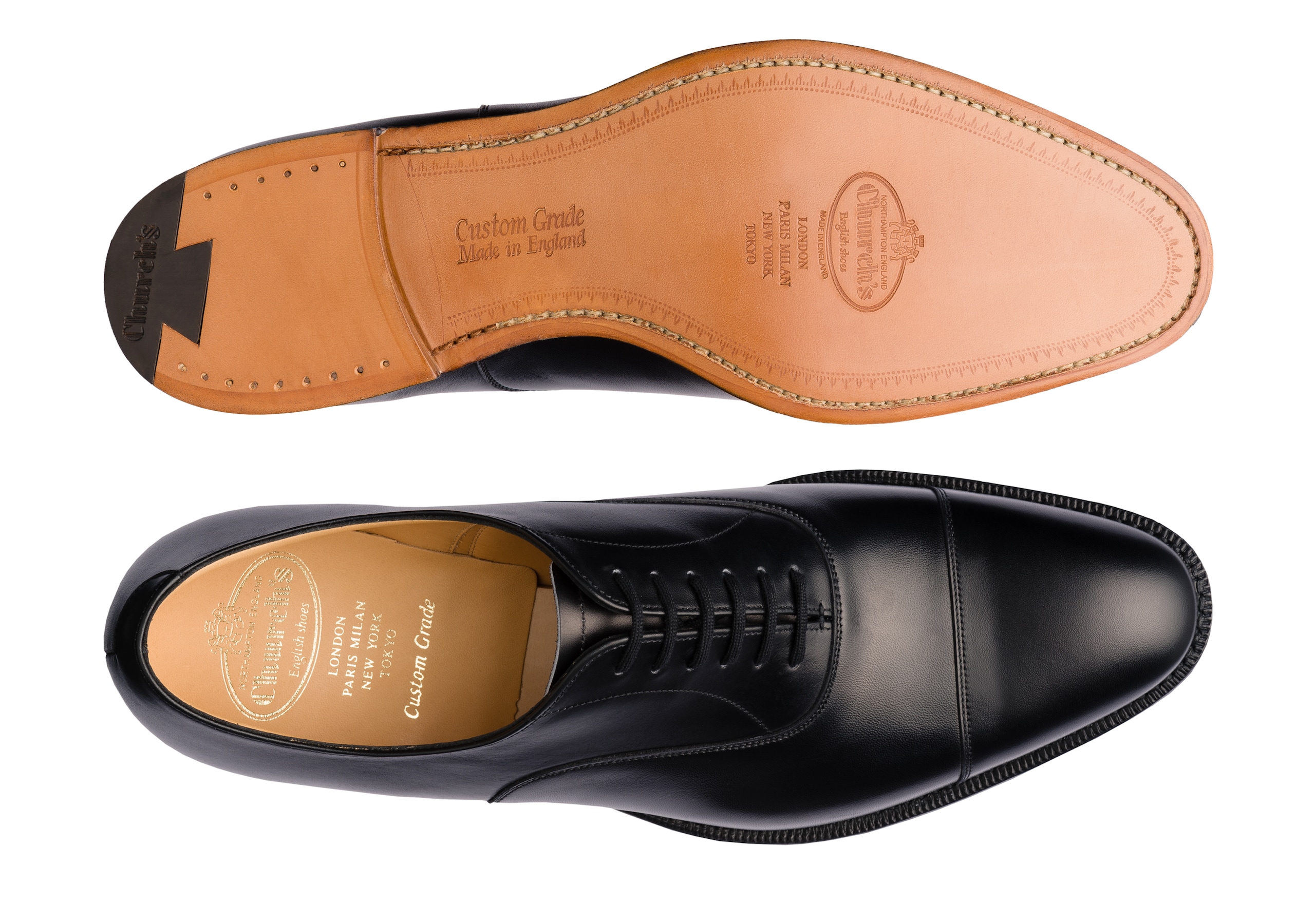 Men's Calf Leather Oxford Black | Church's