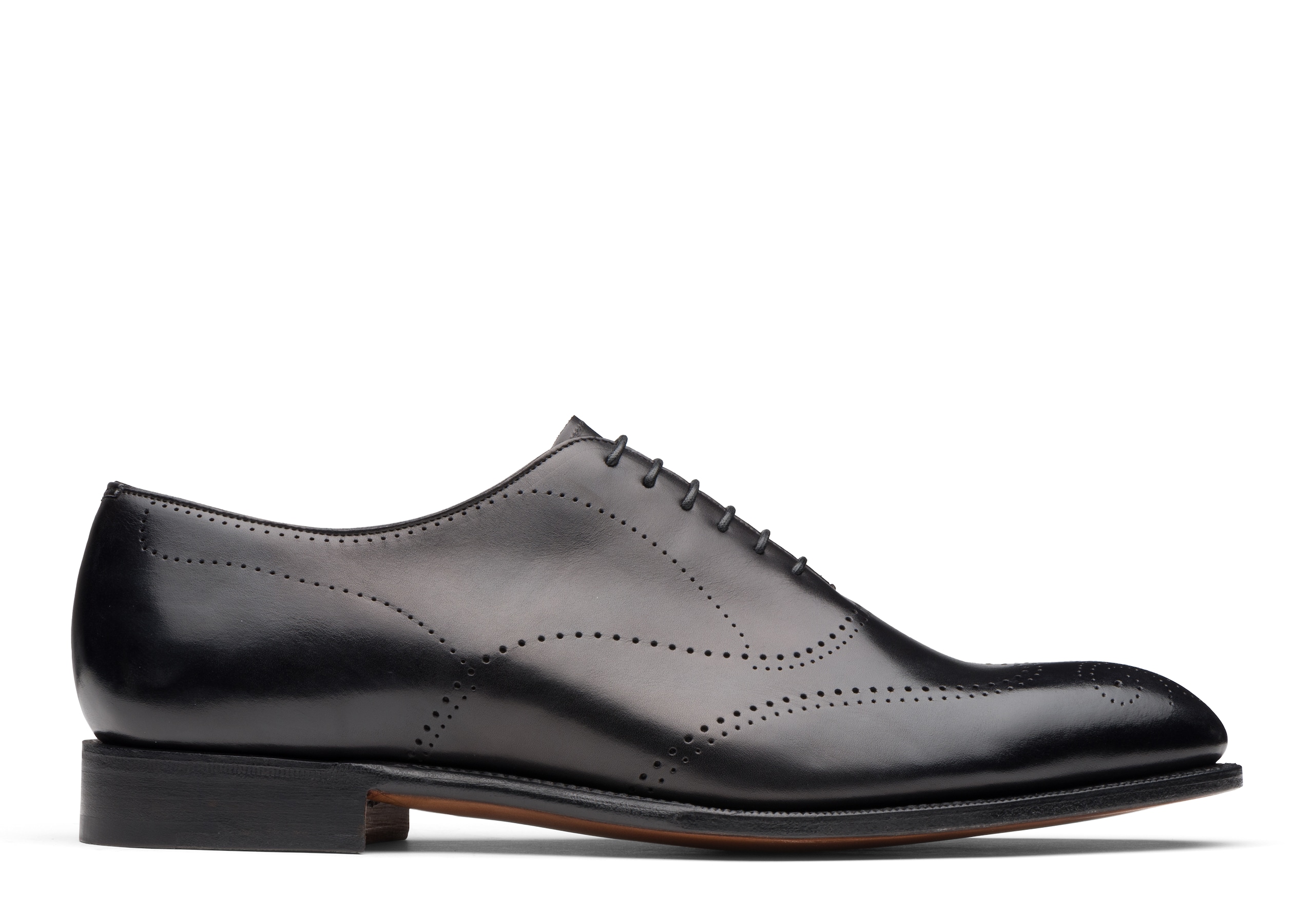 Dickens Church's Doha Leather Oxford Brogue Black