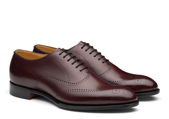 Church's Dickens Richelieu Oxford en Cuir Masai Brun-rouge foncé